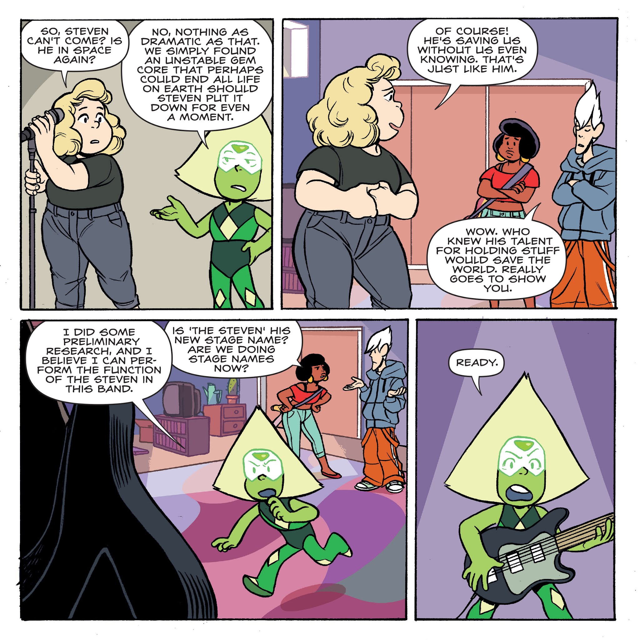 Read online Steven Universe: Harmony comic -  Issue #1 - 21