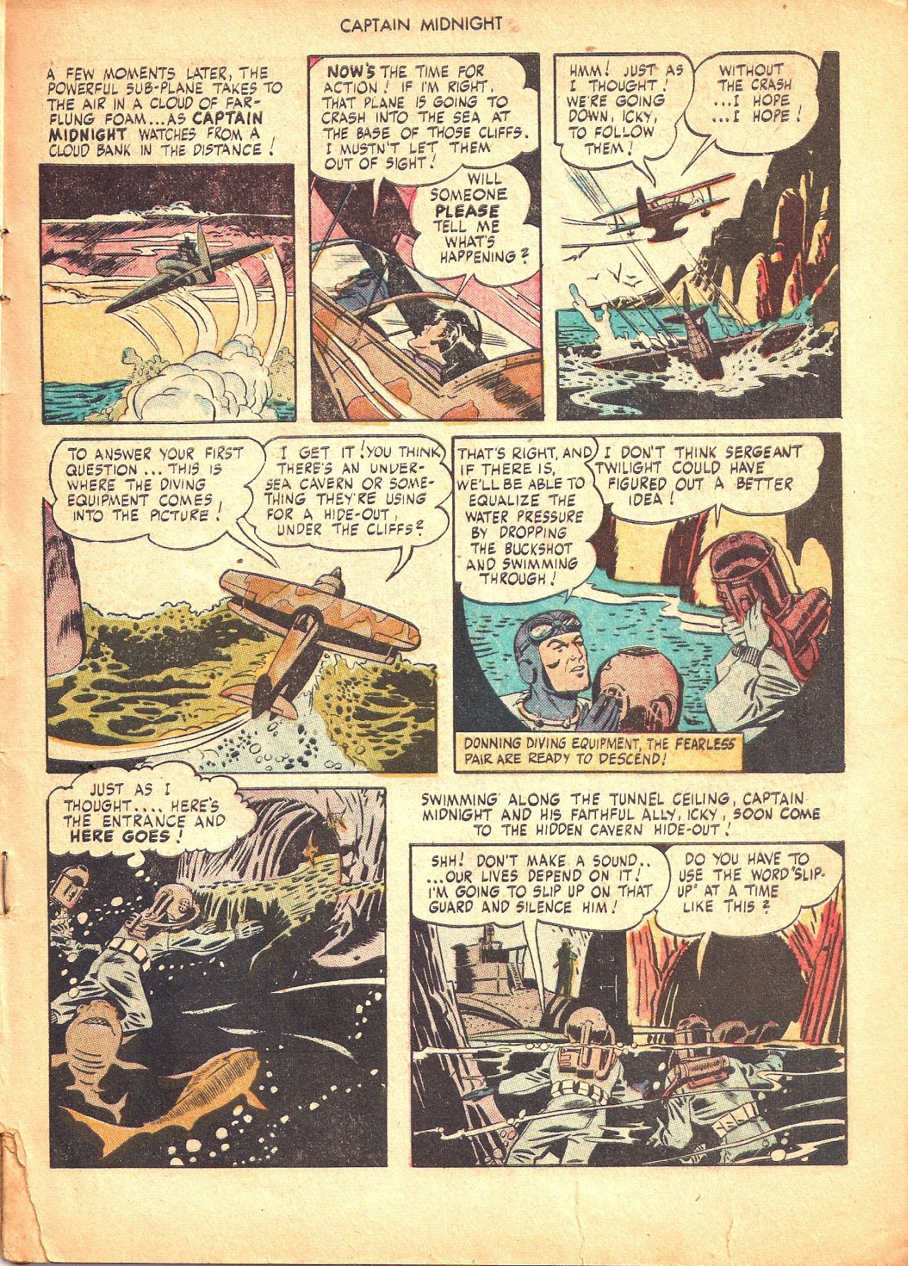 Read online Captain Midnight (1942) comic -  Issue #49 - 8