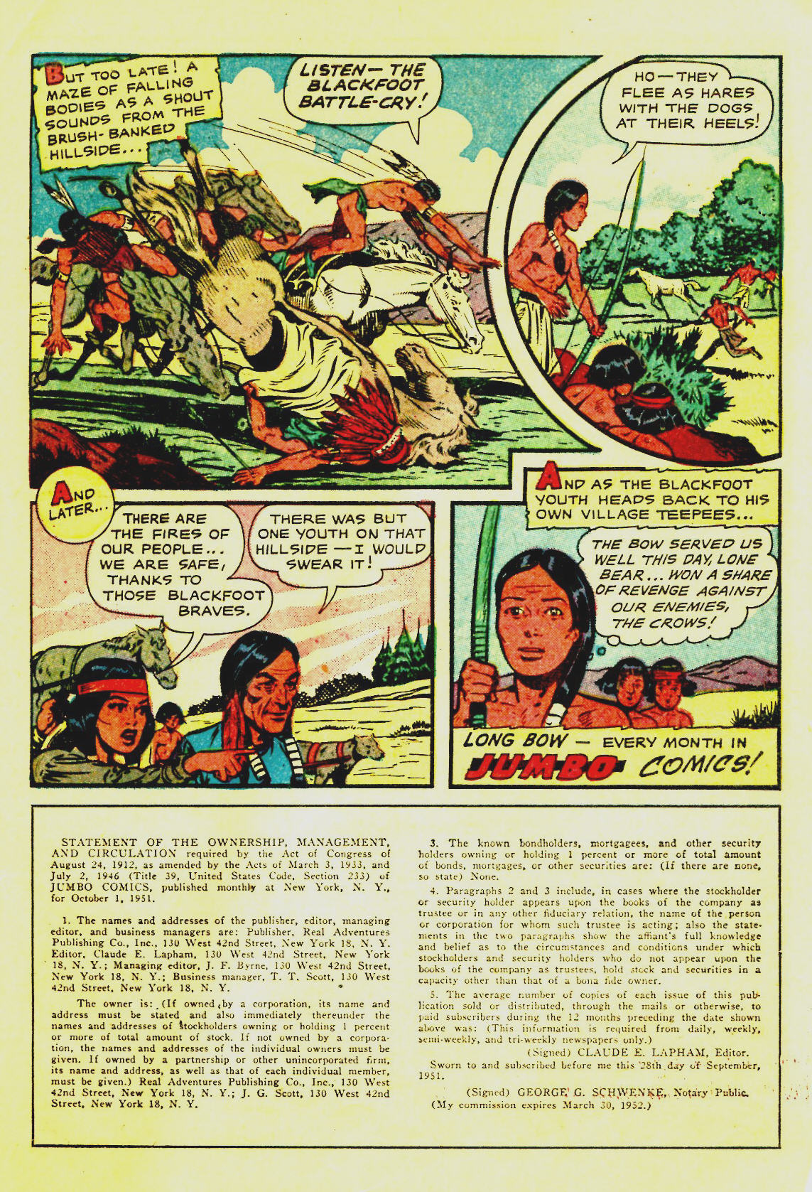 Read online Jumbo Comics comic -  Issue #156 - 40