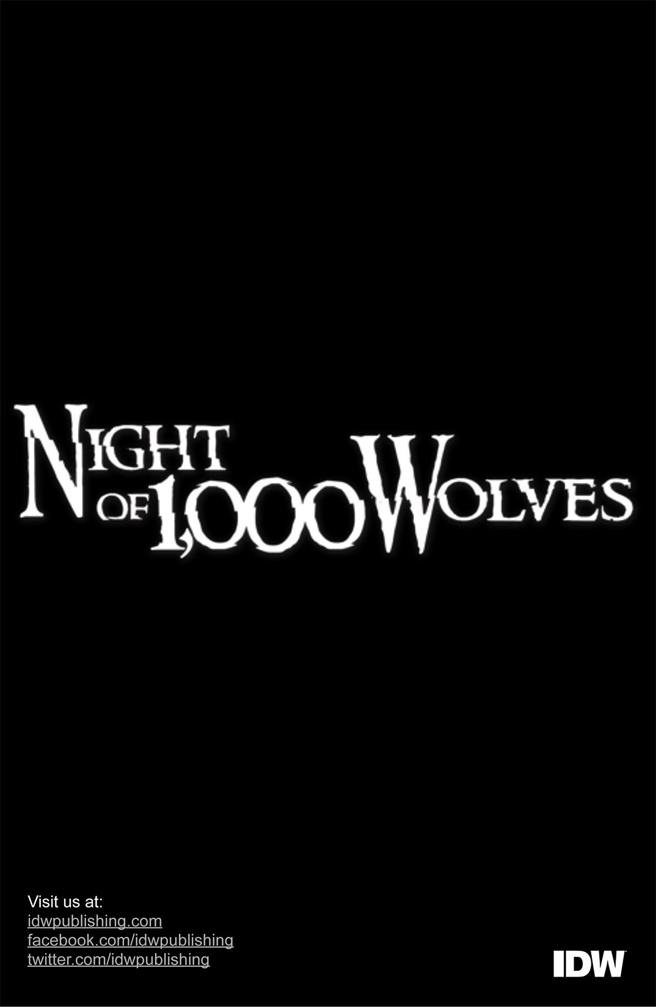 Read online Night of 1000 Wolves comic -  Issue #1 - 25