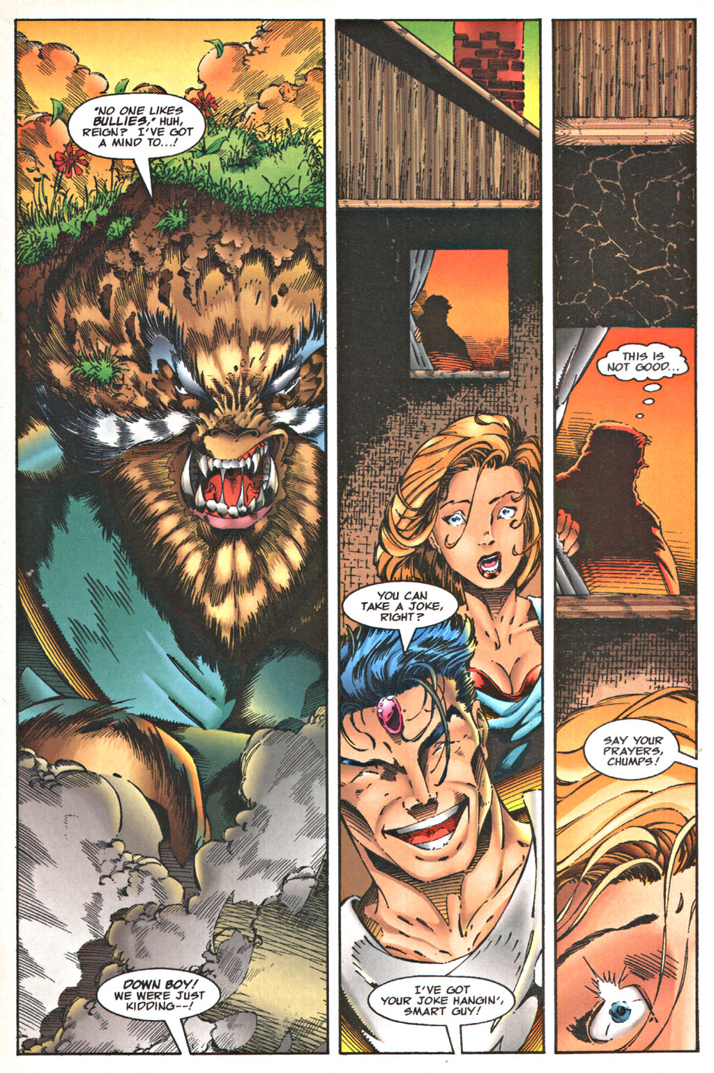 Read online NewMen comic -  Issue #1 - 11