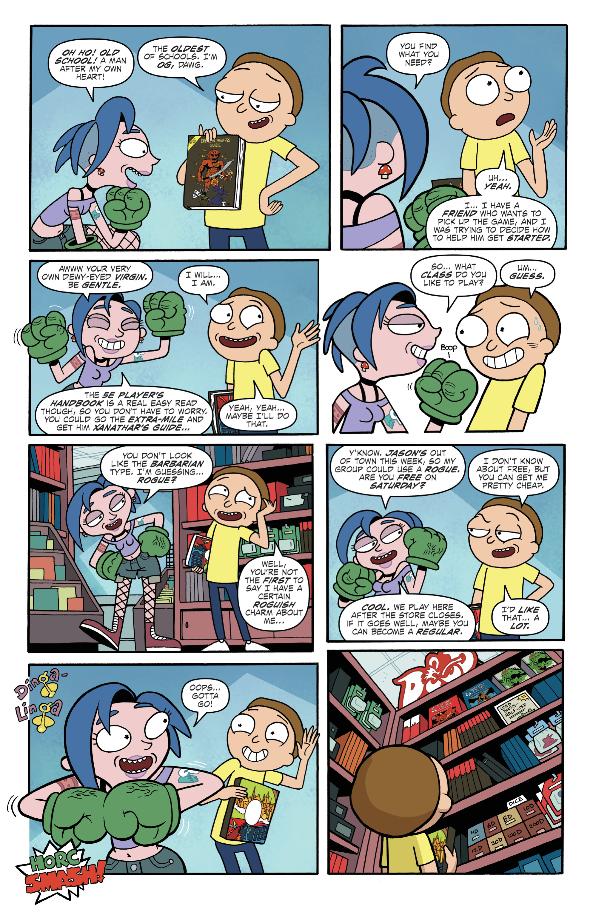 Read online Rick and Morty vs Dungeons & Dragons comic -  Issue # _TPB - 13