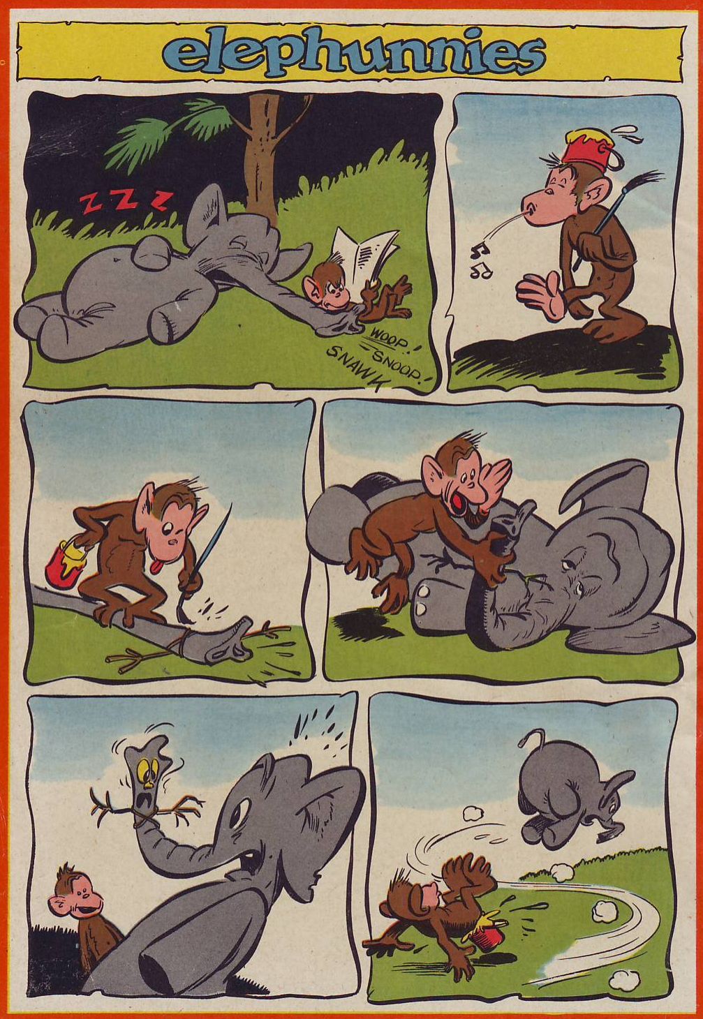 Комиксы животные