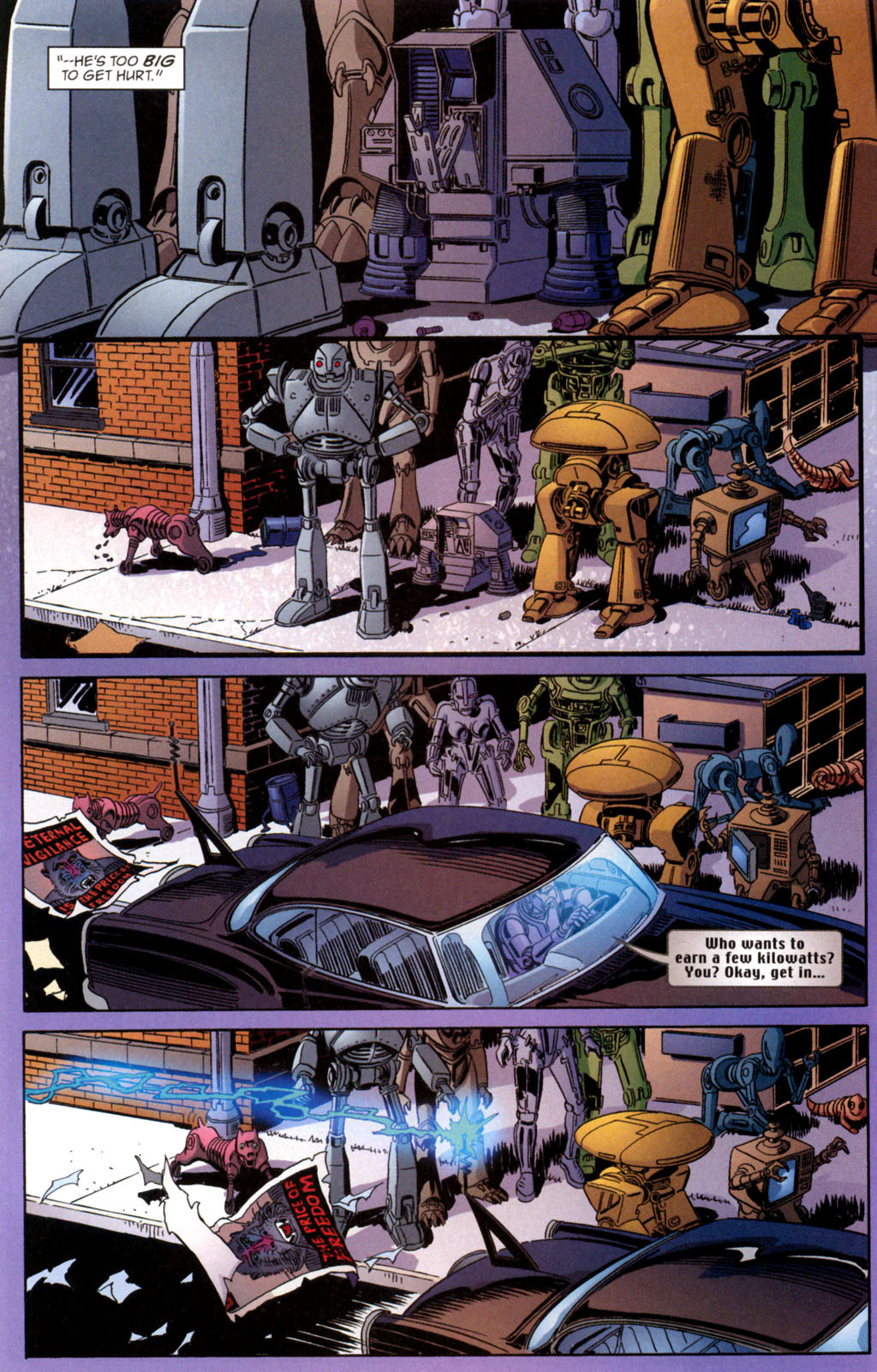 Read online Top 10: Beyond The Farthest Precinct comic -  Issue #3 - 10
