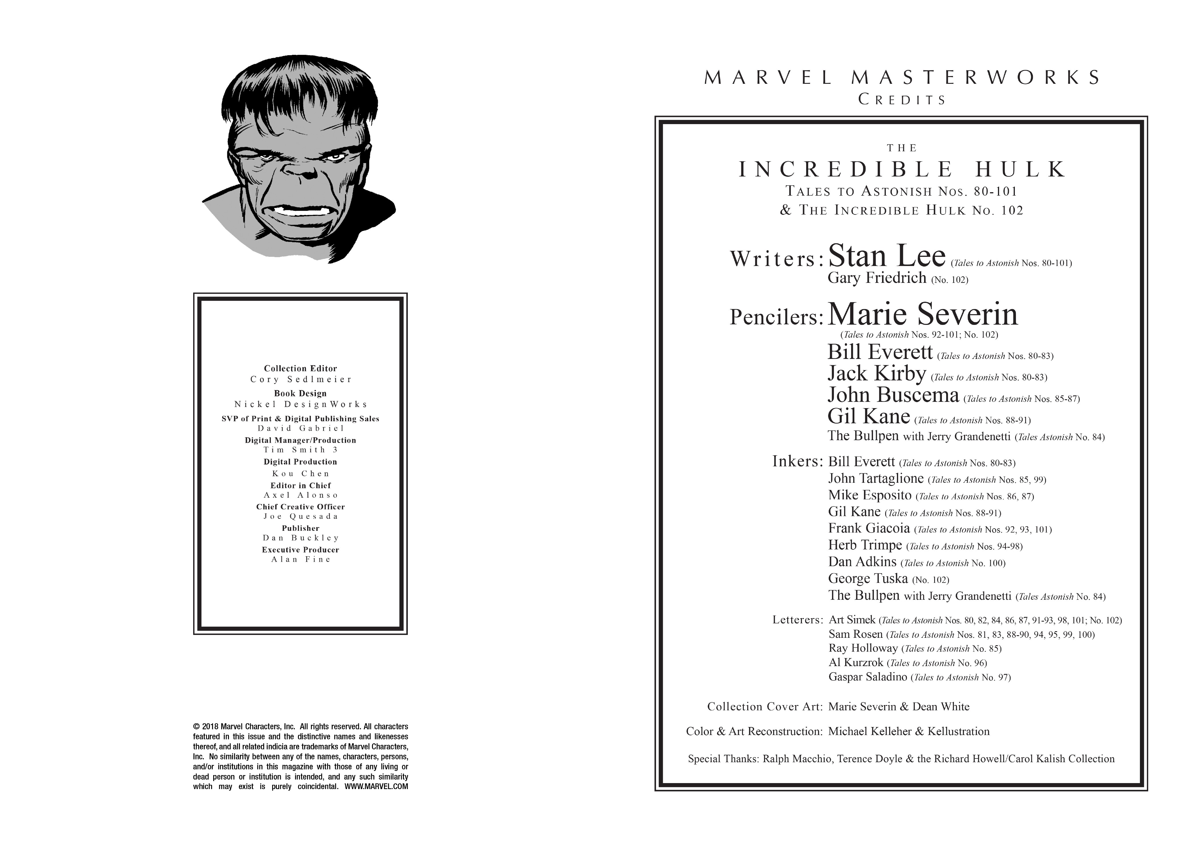Read online Marvel Masterworks: The Incredible Hulk comic -  Issue # TPB 3 (Part 1) - 3