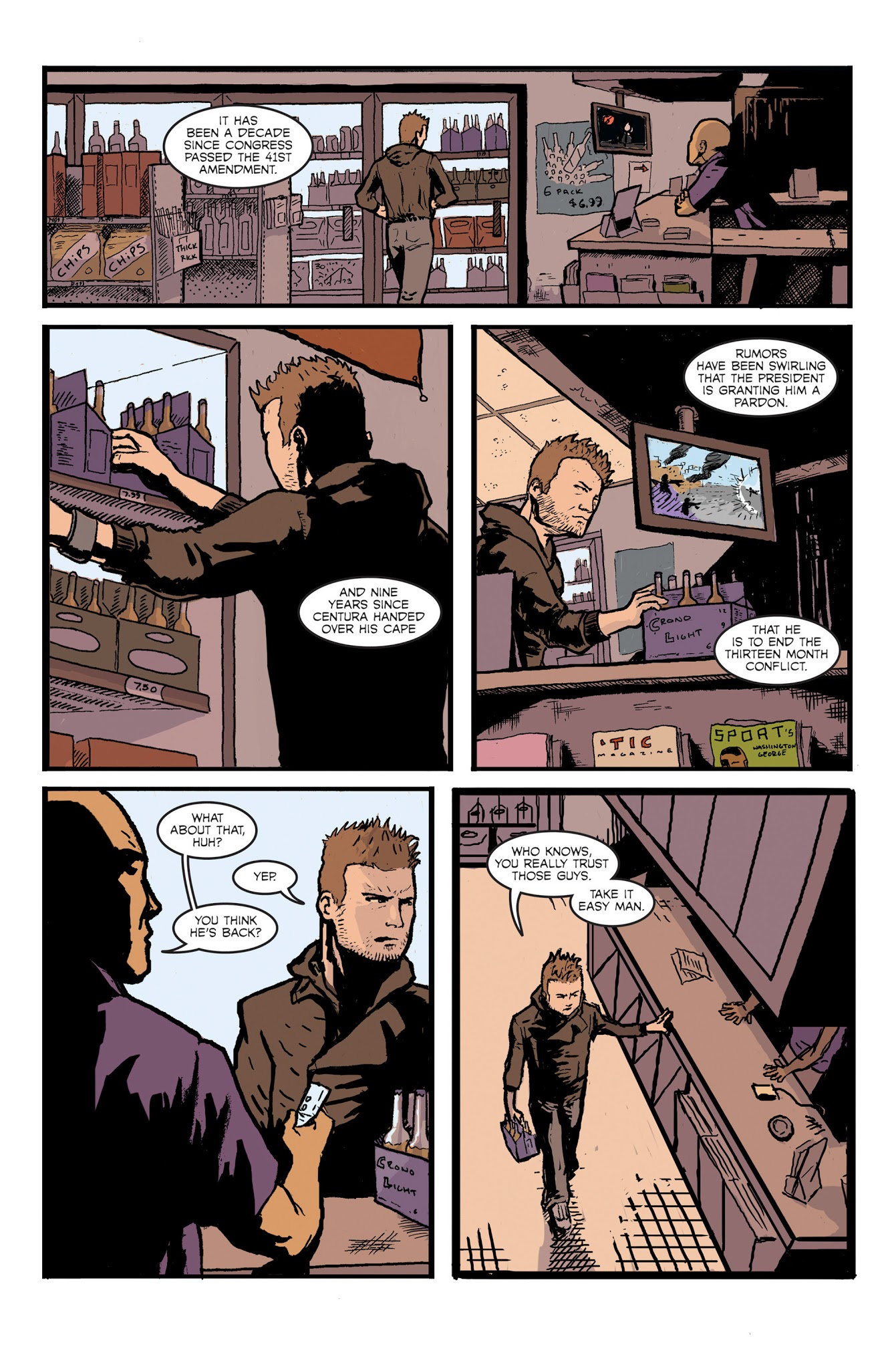 Read online 2085: Imperium Contingency comic -  Issue # TPB - 9