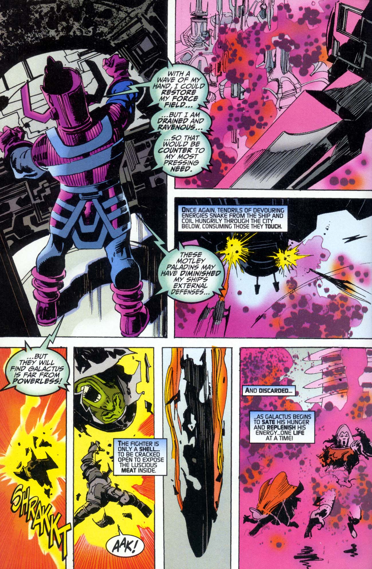 Read online Galactus the Devourer comic -  Issue #6 - 12