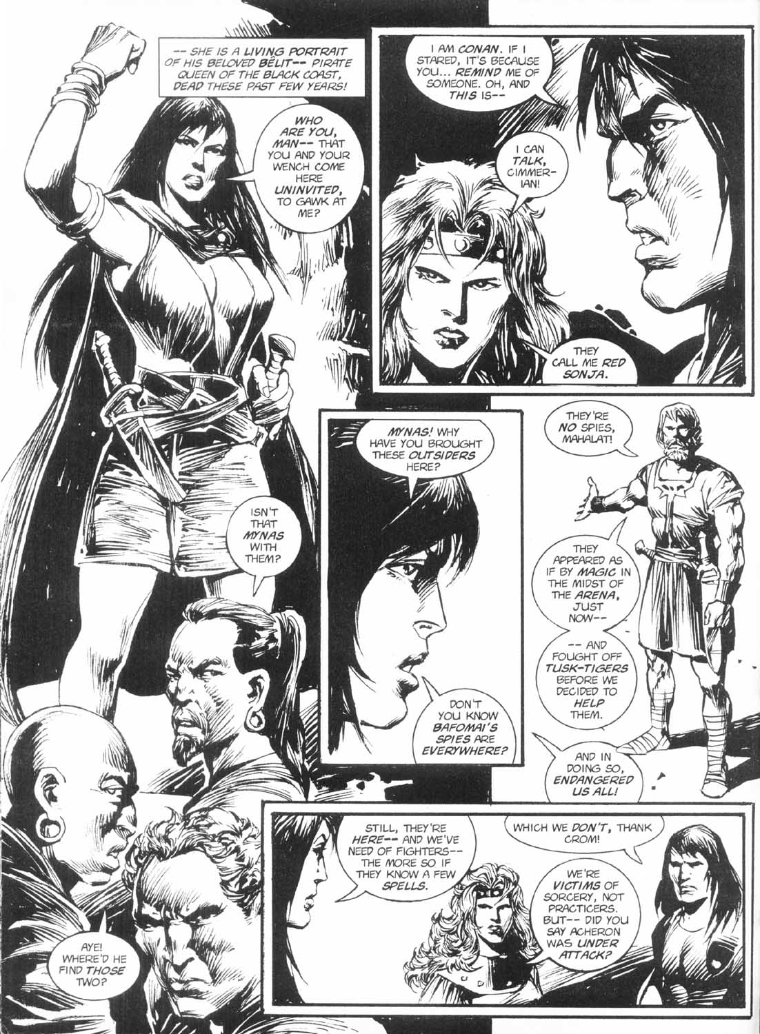 Read online The Savage Sword Of Conan comic -  Issue #229 - 14
