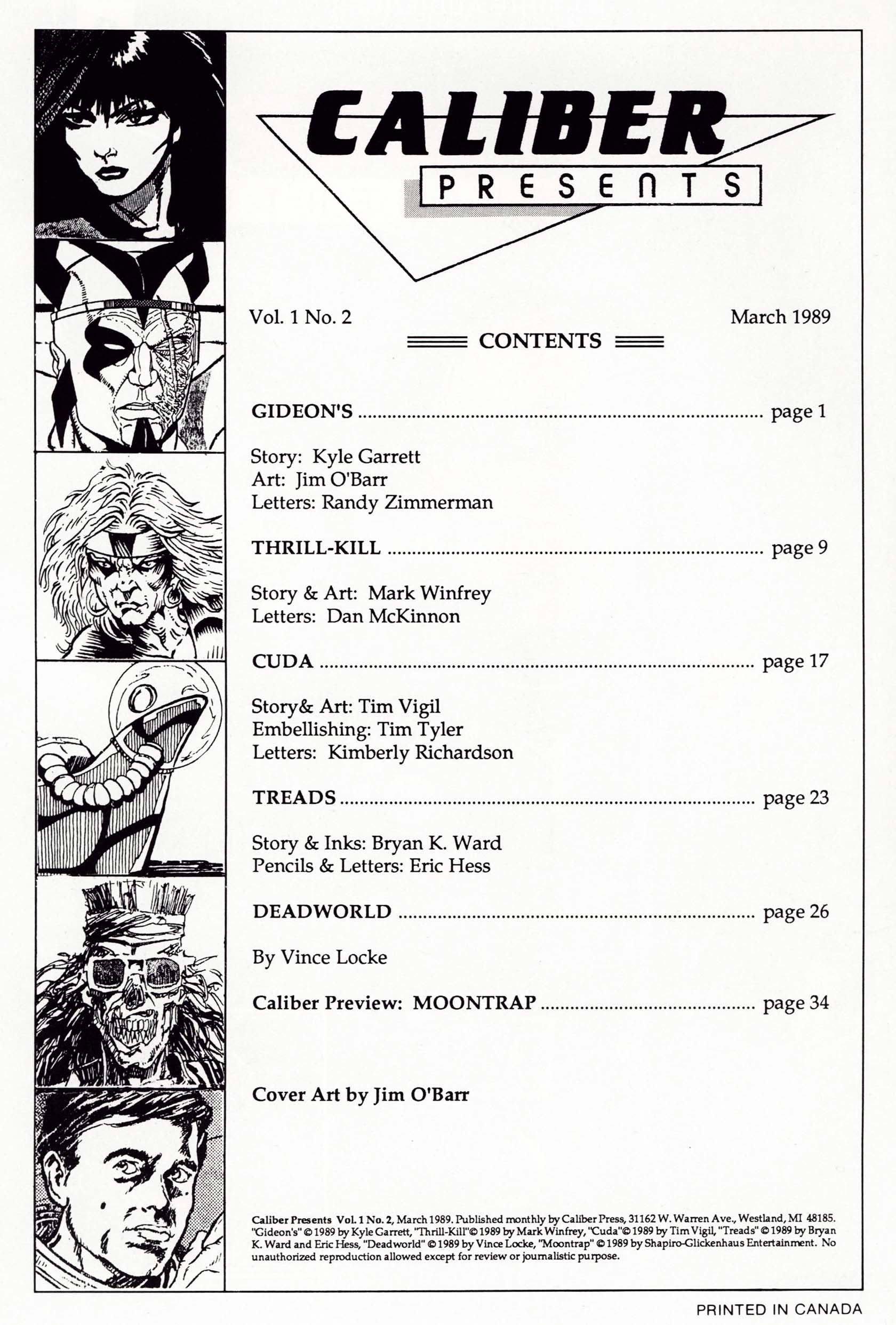 Read online Caliber Presents comic -  Issue #2 - 2