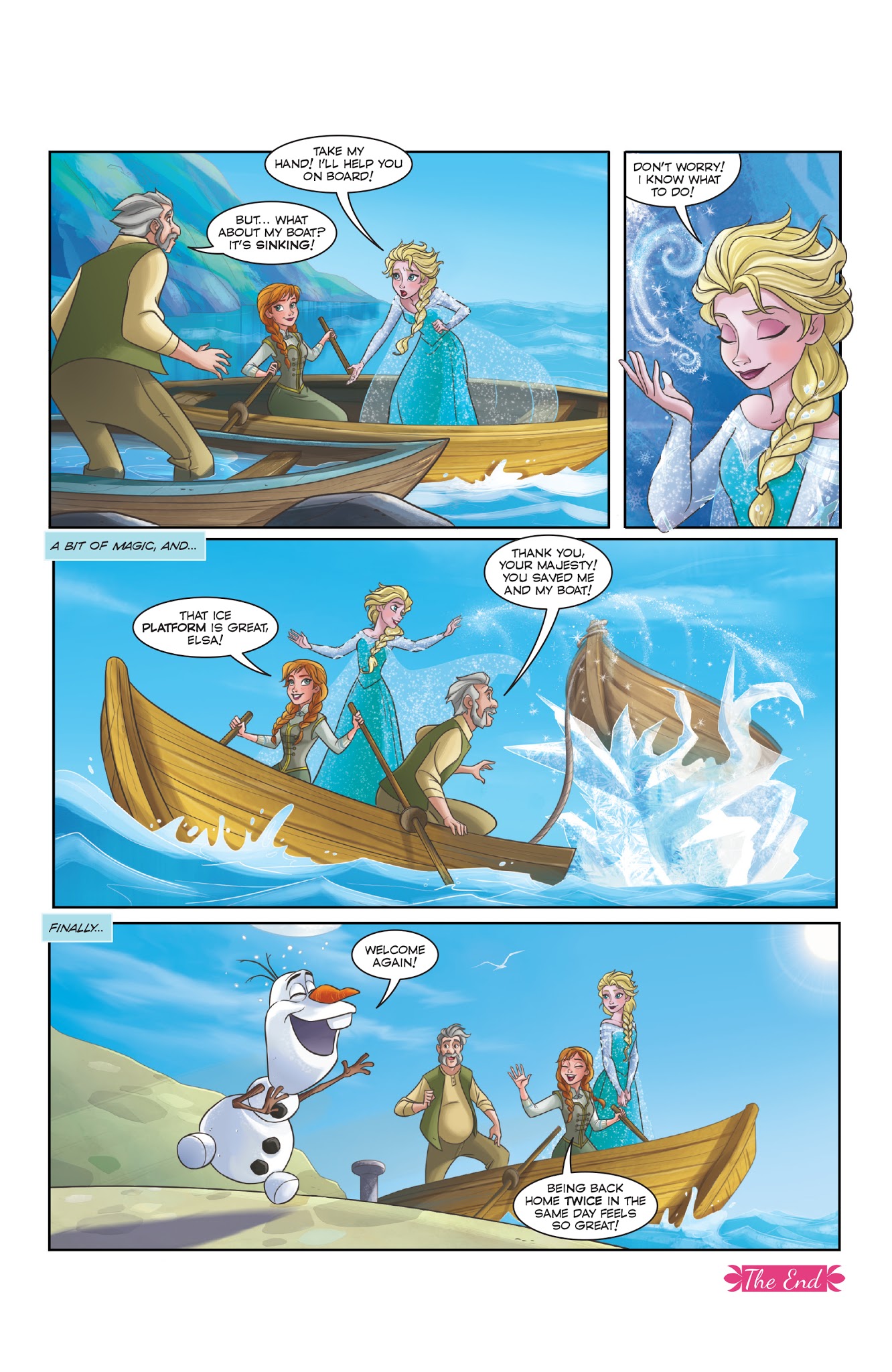 Read online Disney Frozen comic -  Issue #7 - 11