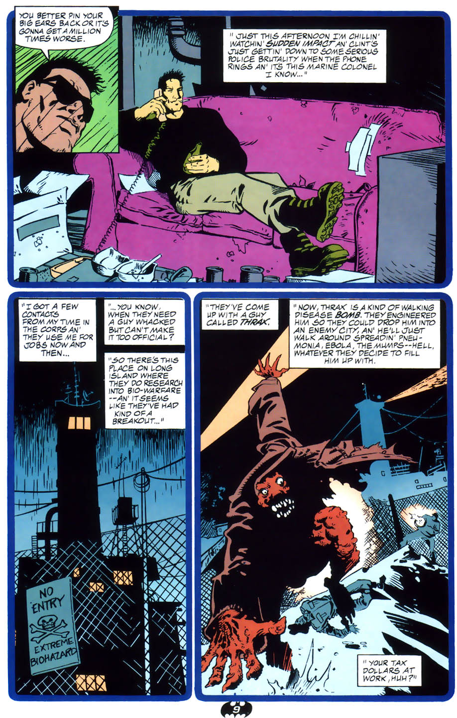 Read online Batman: Contagion comic -  Issue #8.5 - 11