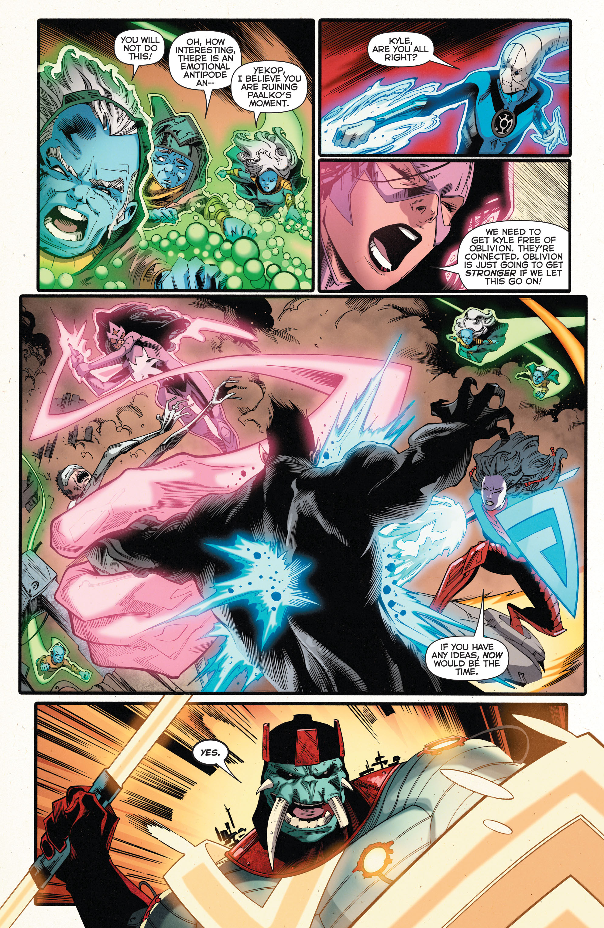 Read online Green Lantern: New Guardians comic -  Issue #40 - 4