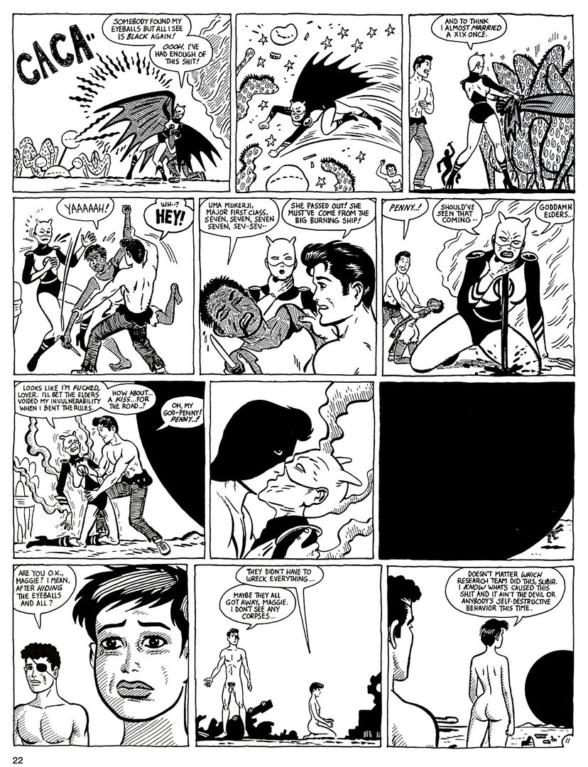 Read online Love and Rockets (1982) comic -  Issue #46 - 24