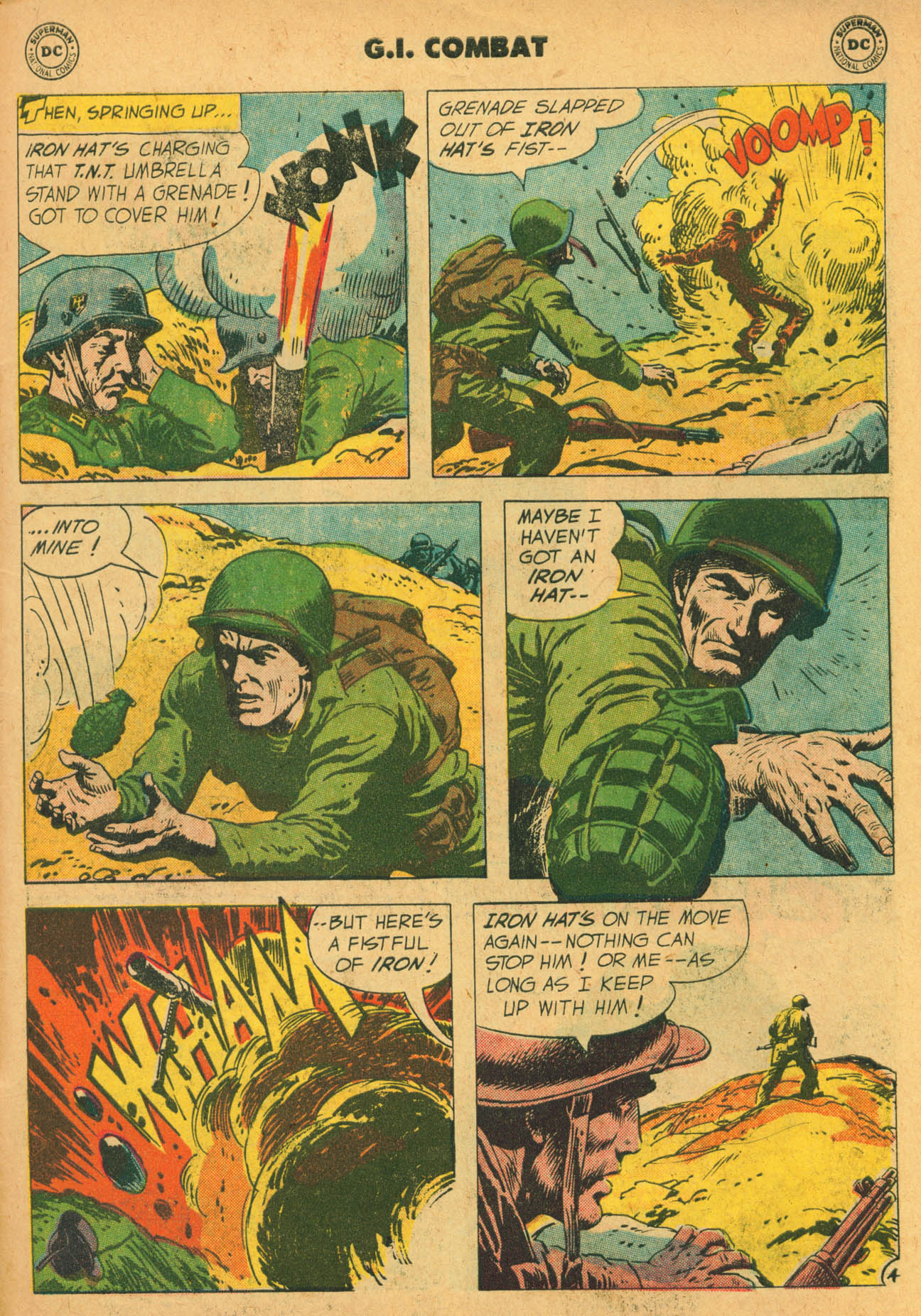 Read online G.I. Combat (1952) comic -  Issue #62 - 31