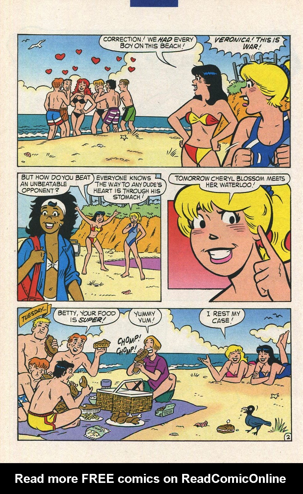 Read online Archie's Vacation Special comic -  Issue #5 - 36