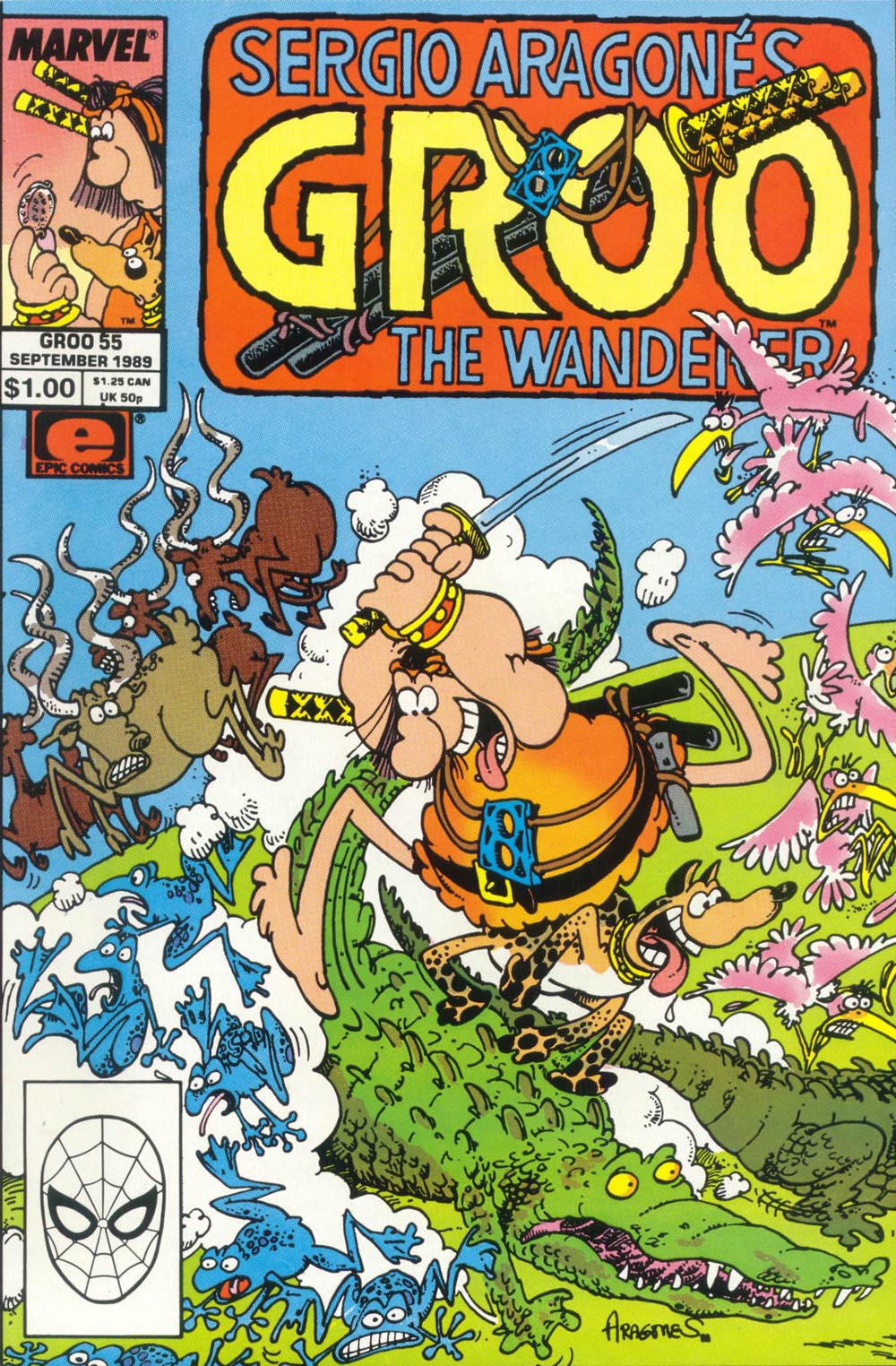 Read online Sergio Aragonés Groo the Wanderer comic -  Issue #55 - 1