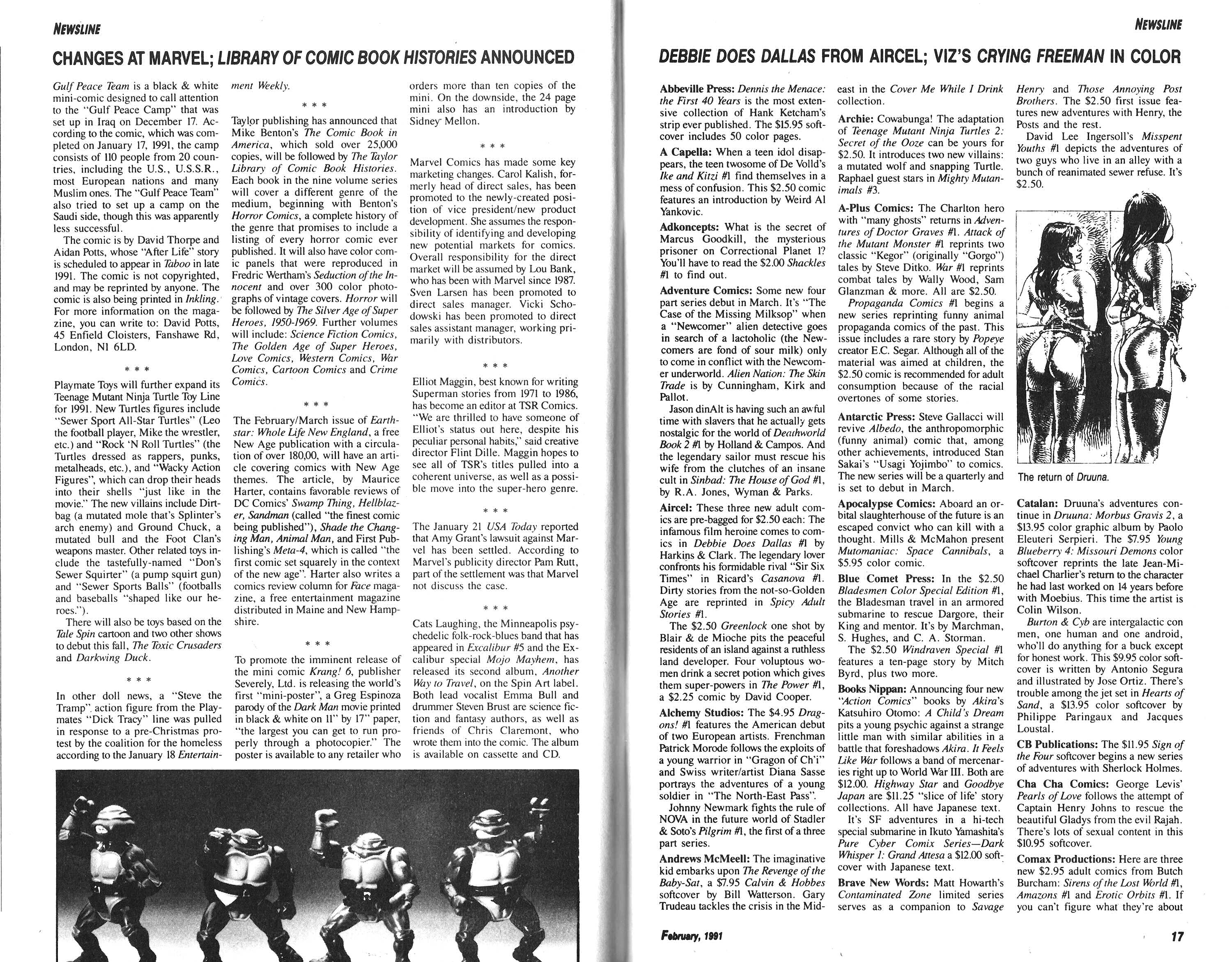 Read online Amazing Heroes comic -  Issue #188 - 9