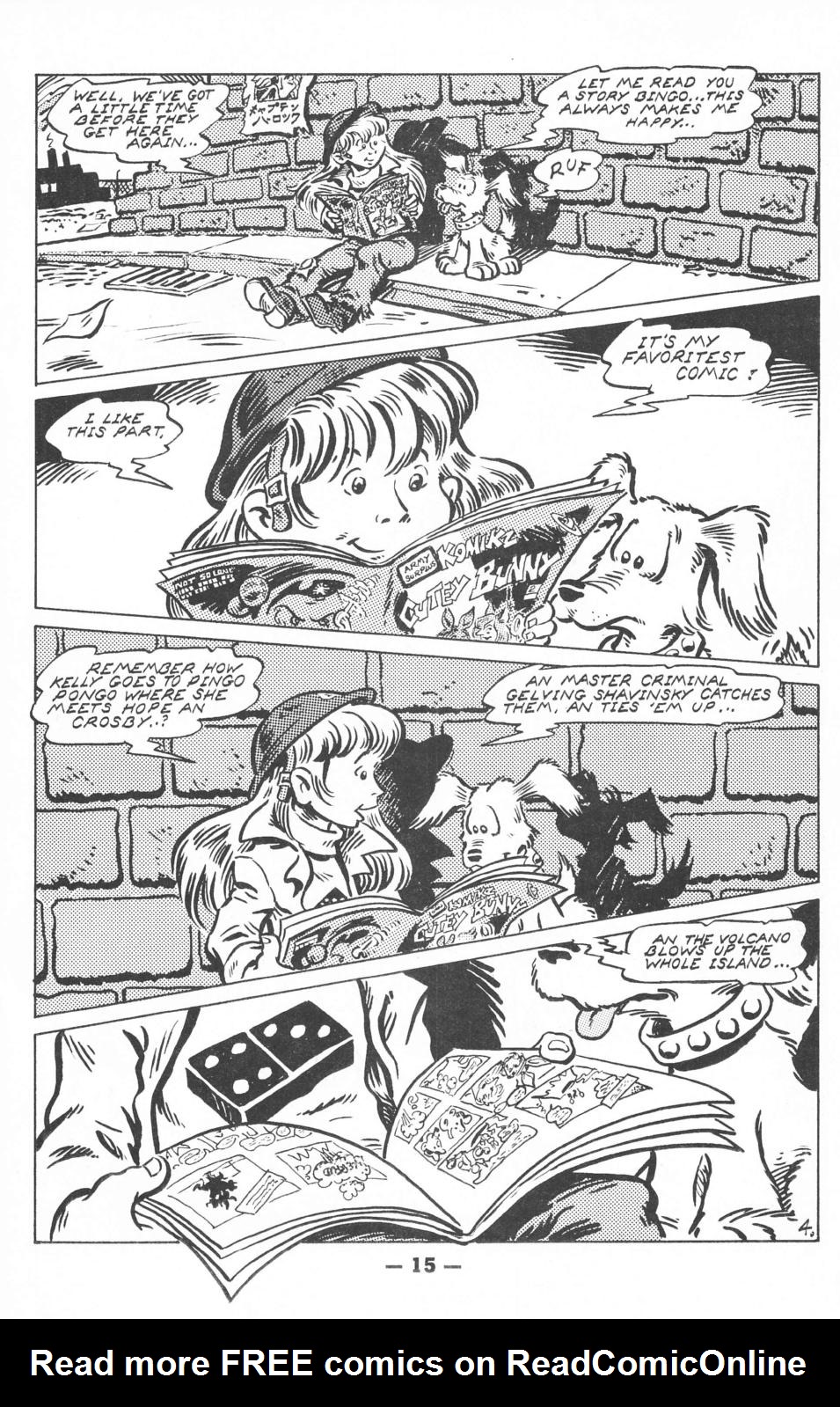 Read online Critters comic -  Issue #1 - 17