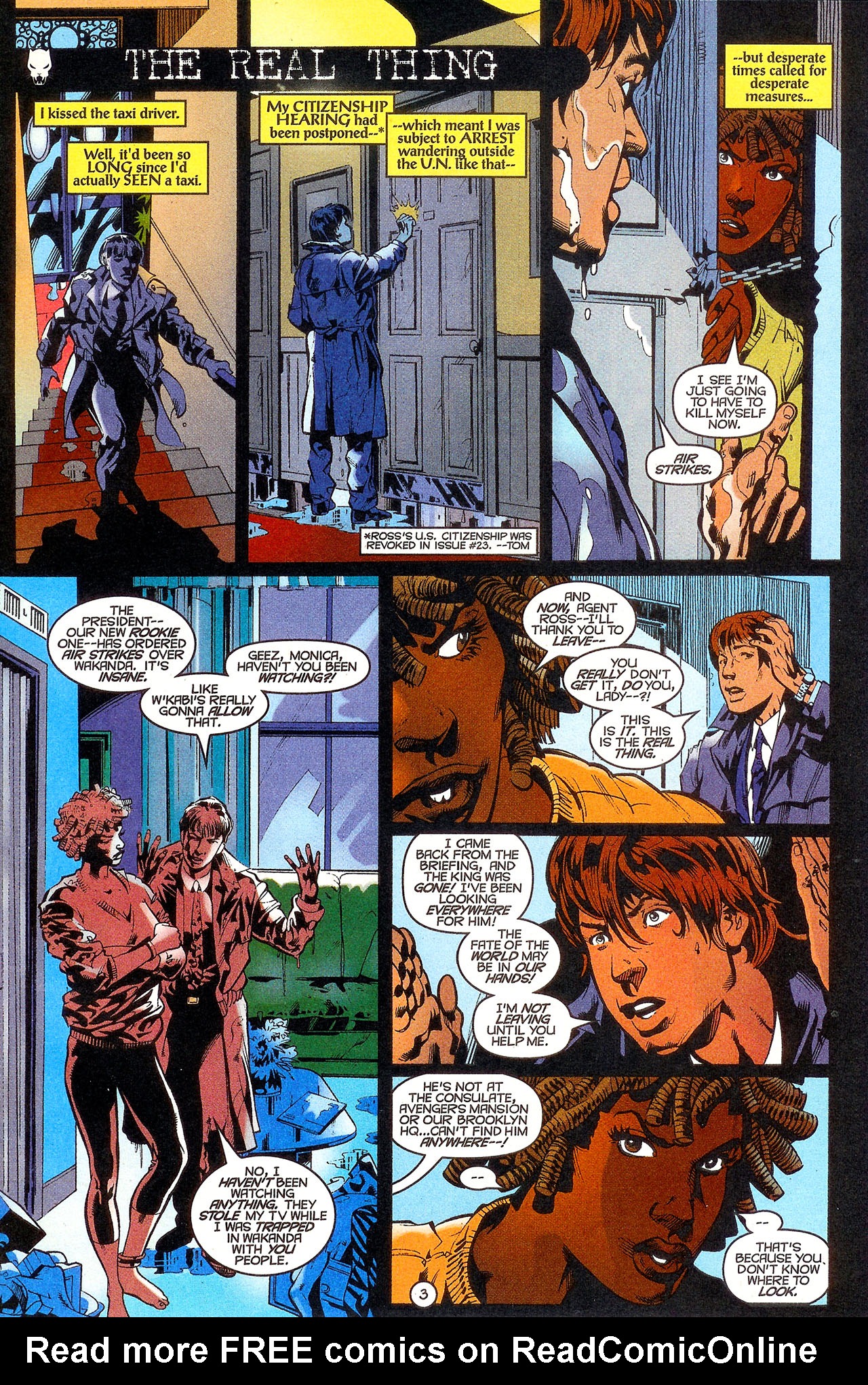 Read online Black Panther (1998) comic -  Issue #28 - 4