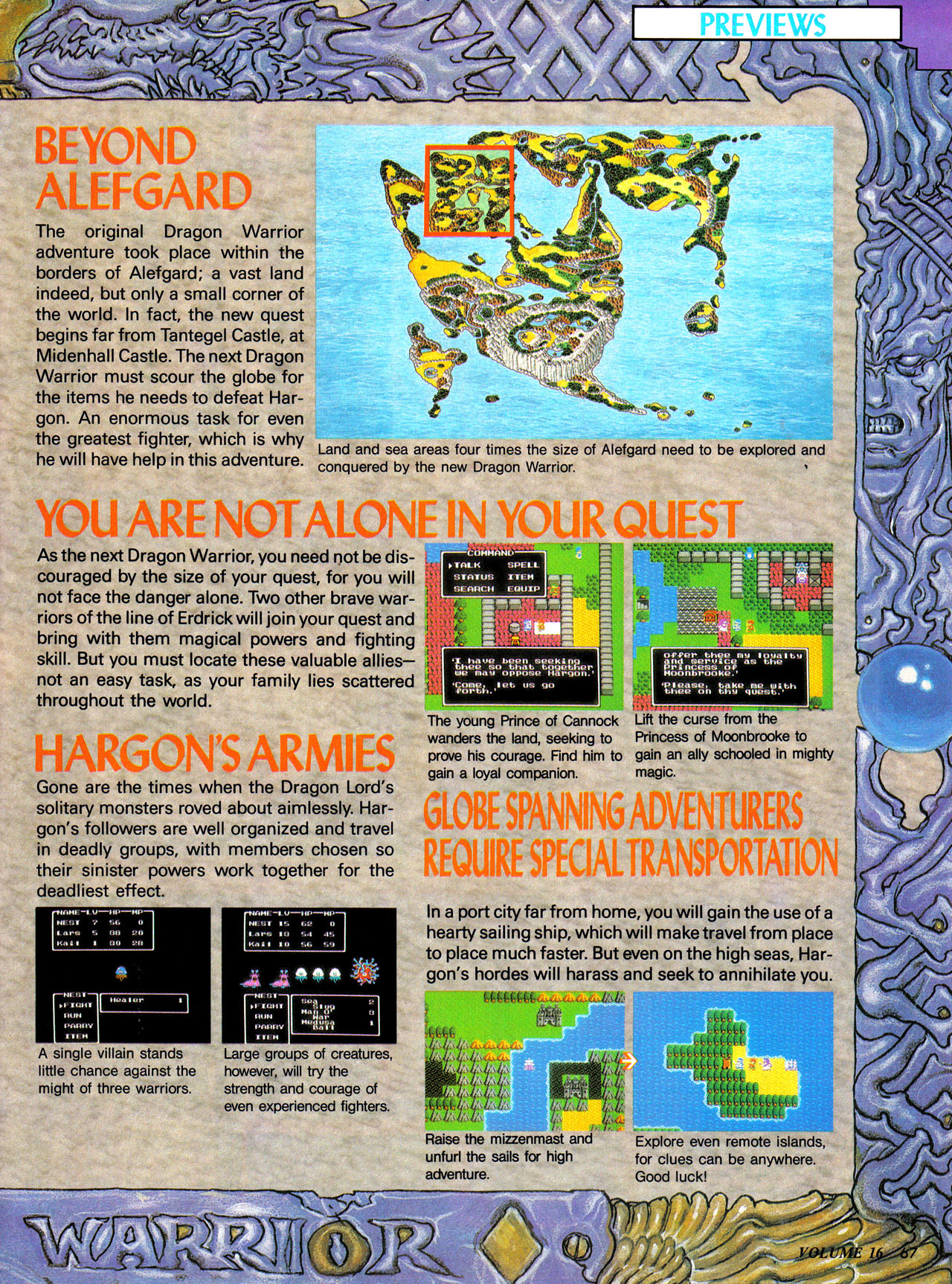 Read online Nintendo Power comic -  Issue #16 - 74