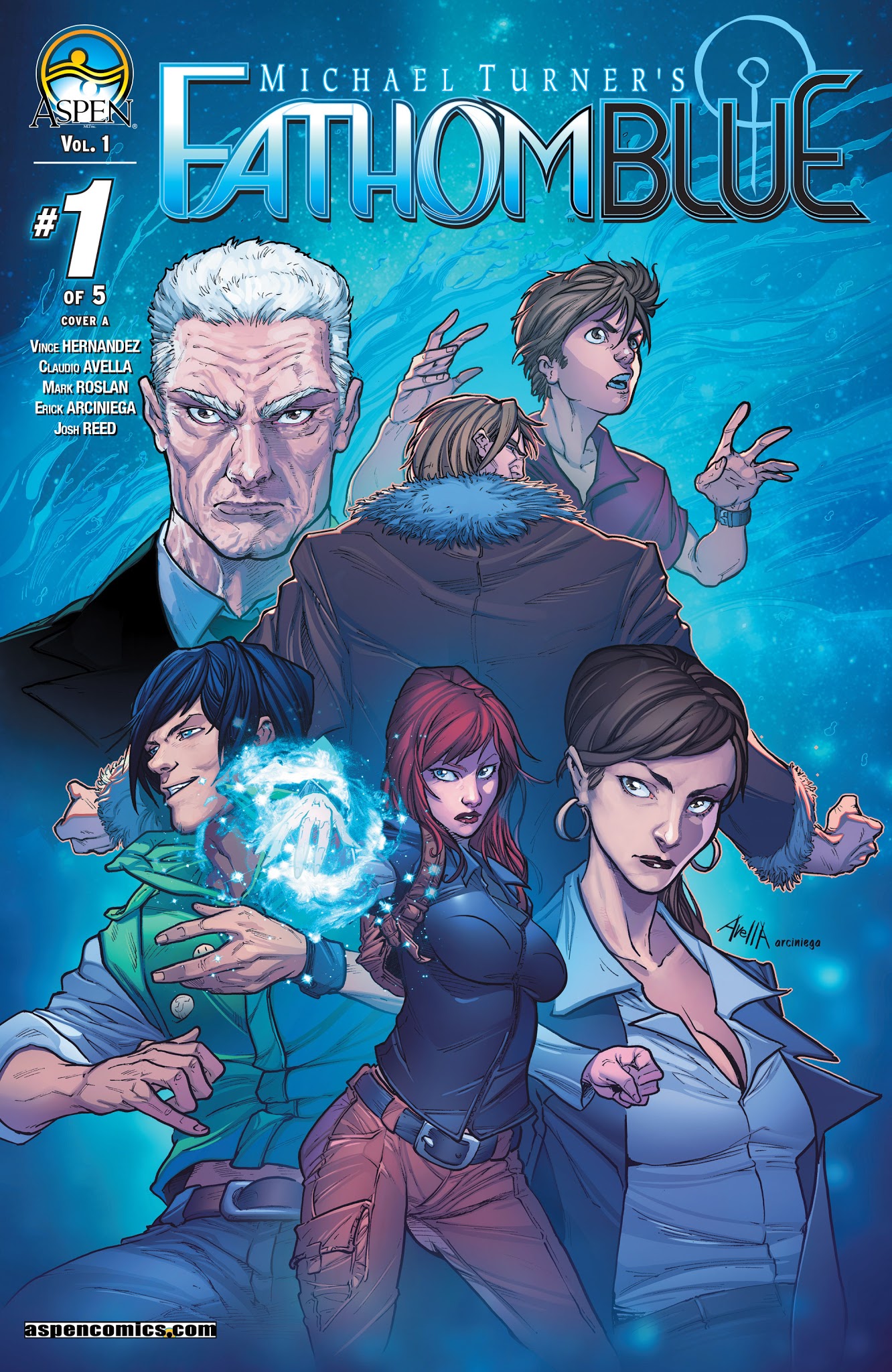 Read online Fathom Blue comic -  Issue #1 - 1