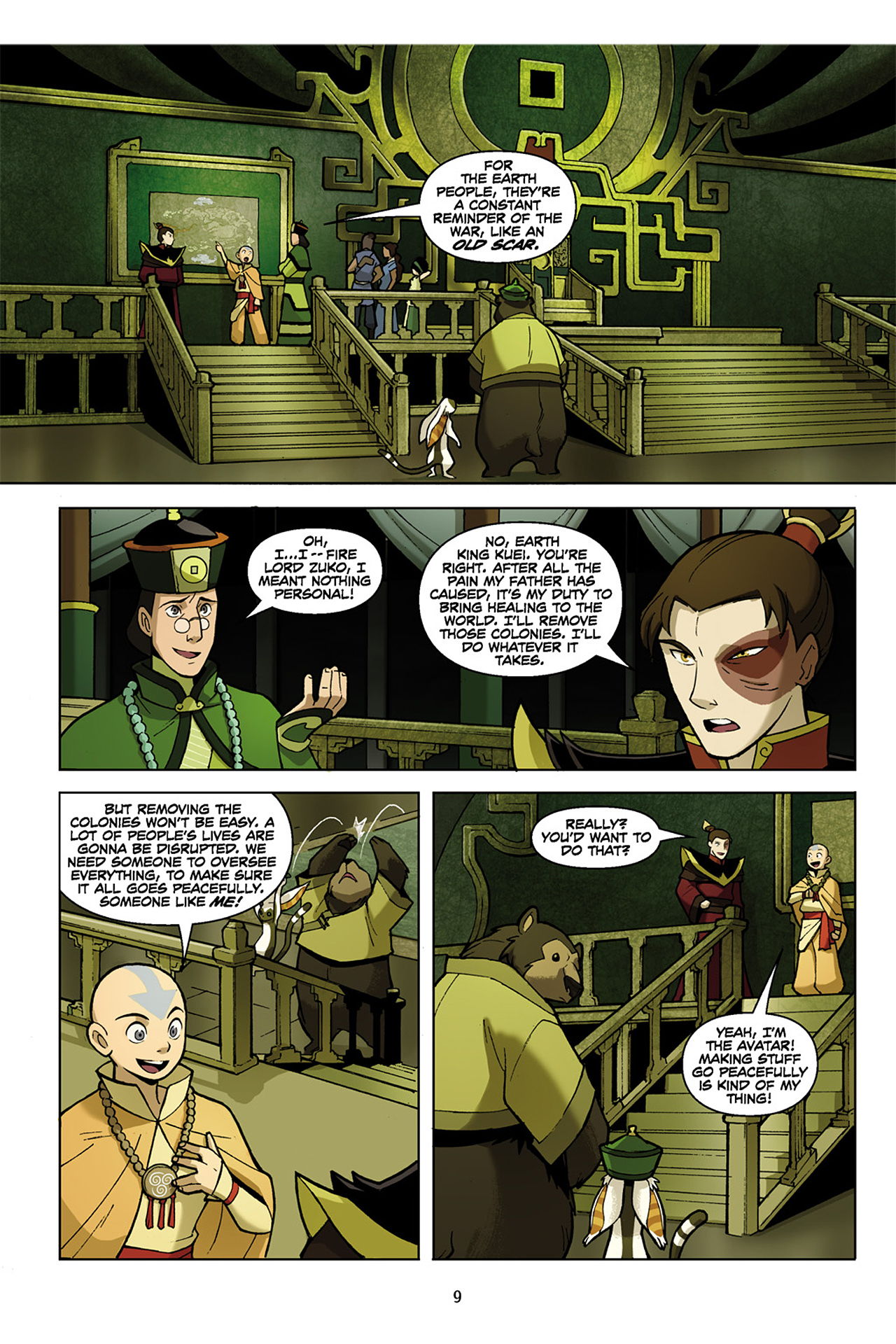 Read online Nickelodeon Avatar: The Last Airbender - The Promise comic -  Issue # Part 1 - 10
