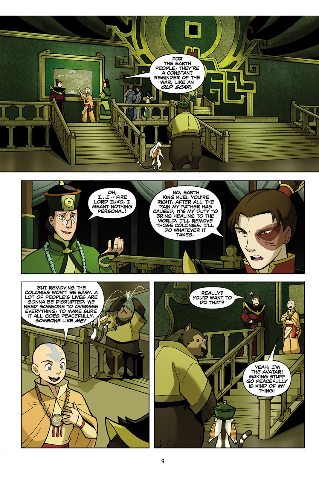 Nickelodeon Avatar: The Last Airbender - The Promise issue Part 1 - Page 10