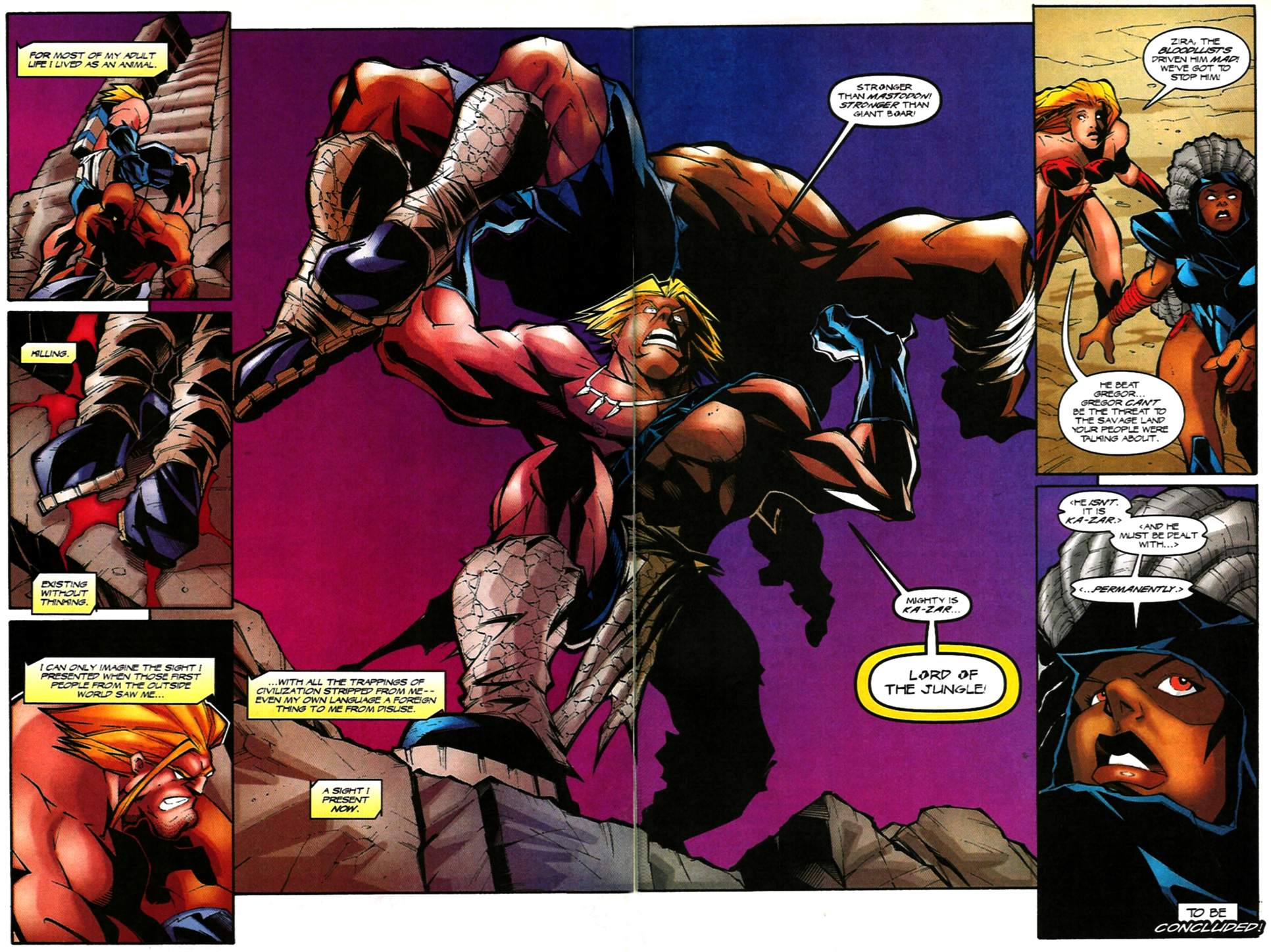 Read online Ka-Zar (1997) comic -  Issue #19 - 21