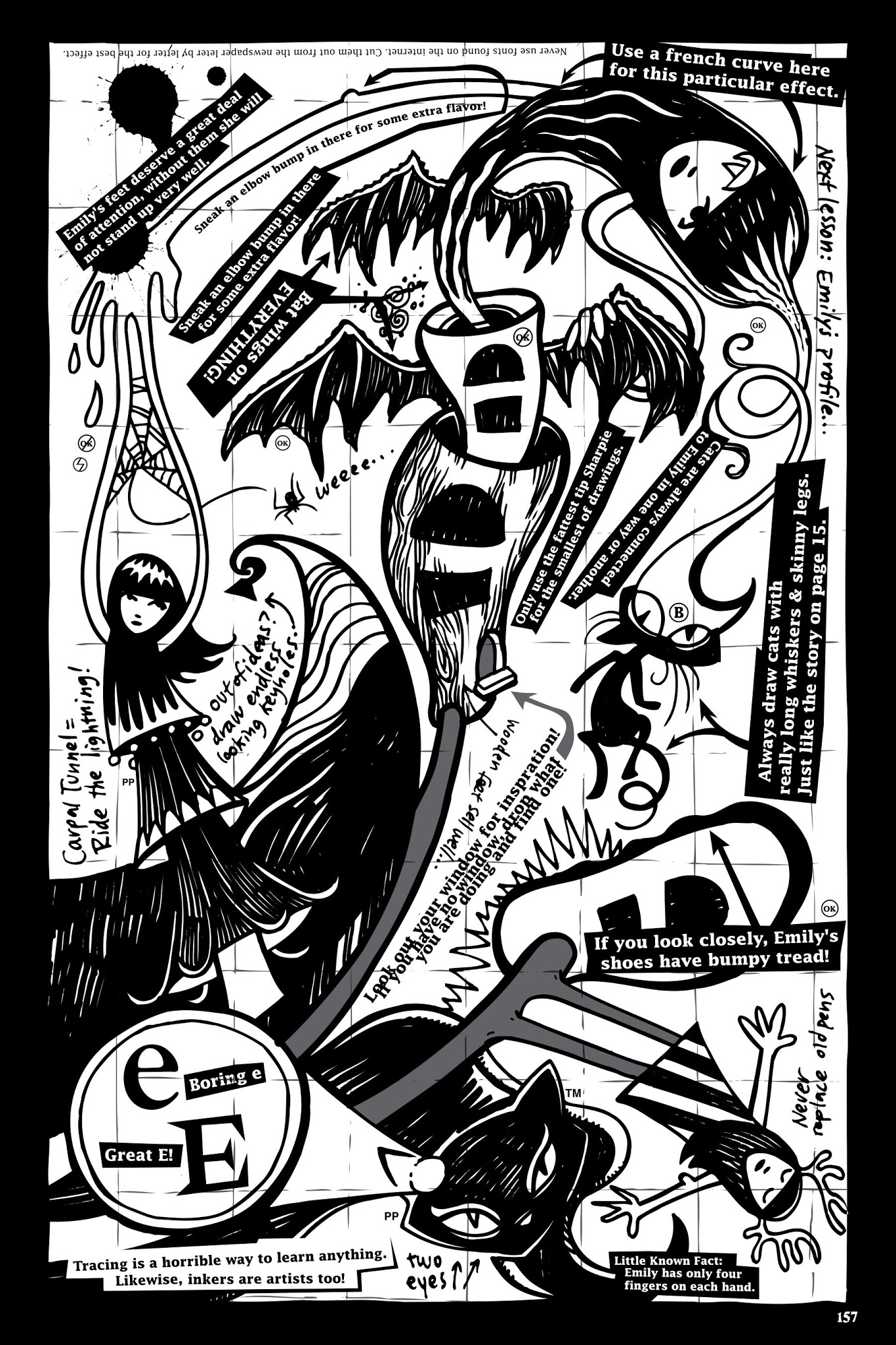 Read online The Complete Emily The Strange: All Things Strange comic -  Issue # TPB - 153