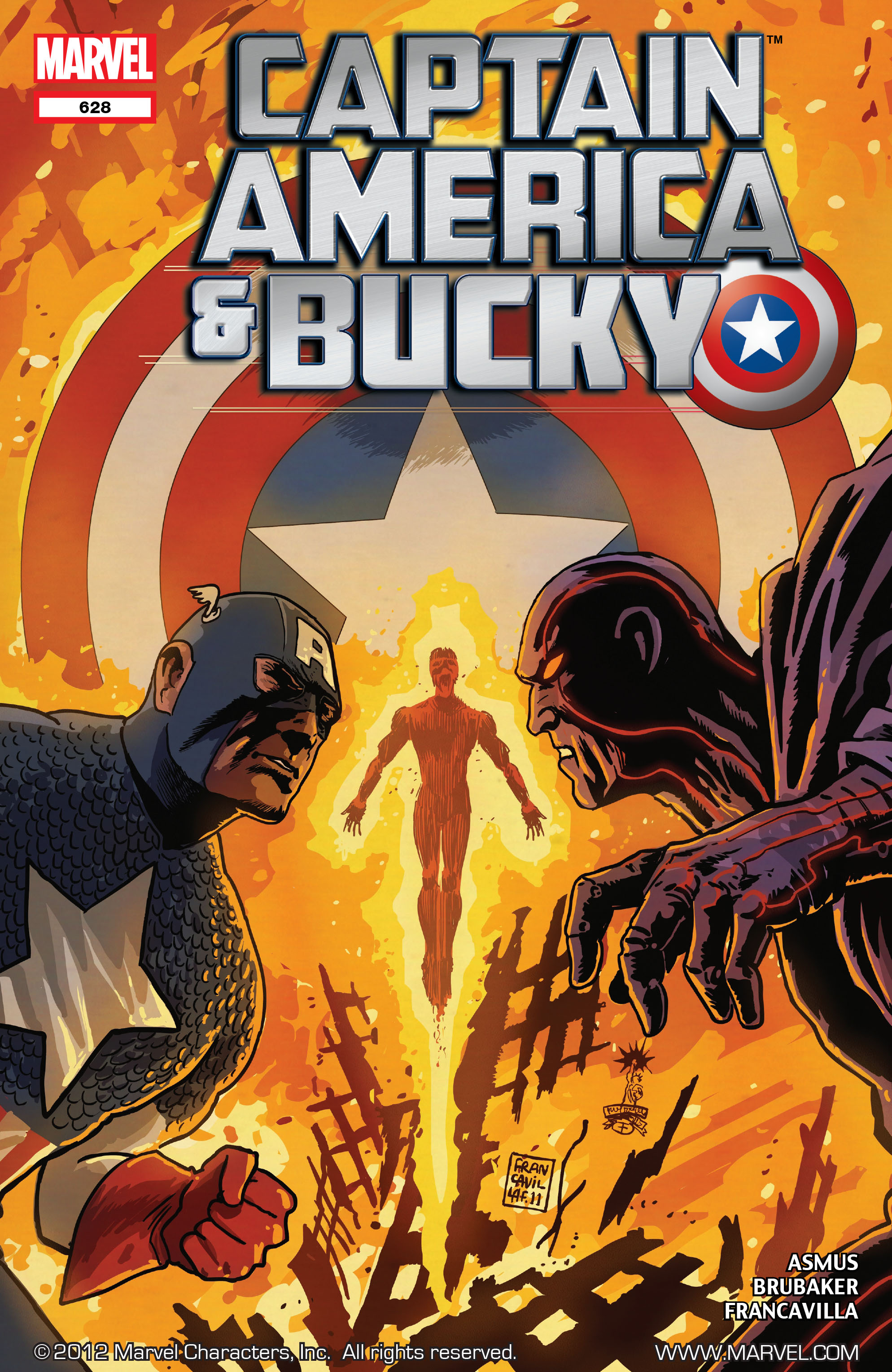 Read Online Captain America And Bucky Comic Issue 628