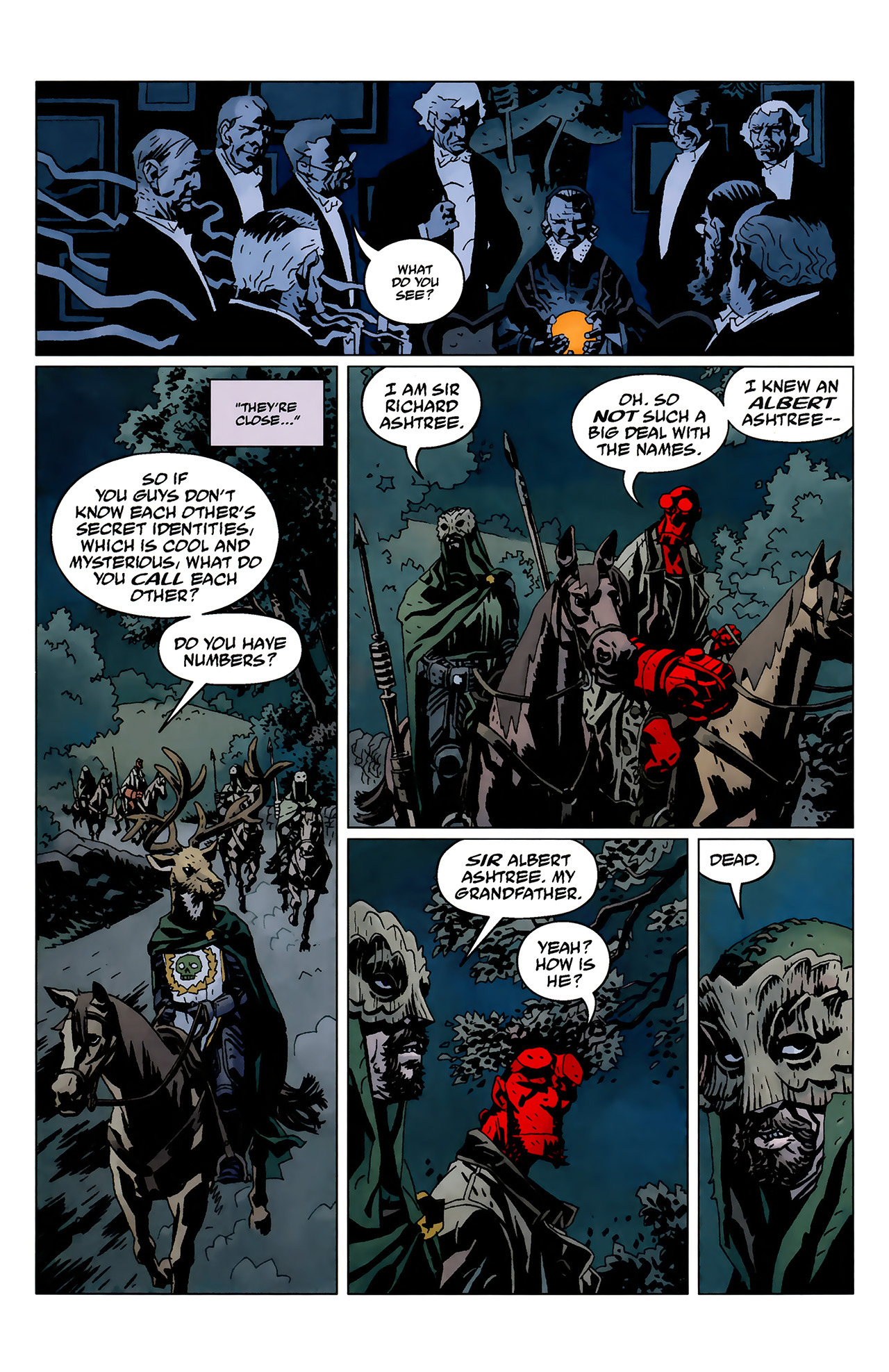 Read online Hellboy: The Wild Hunt comic -  Issue #1 - 23