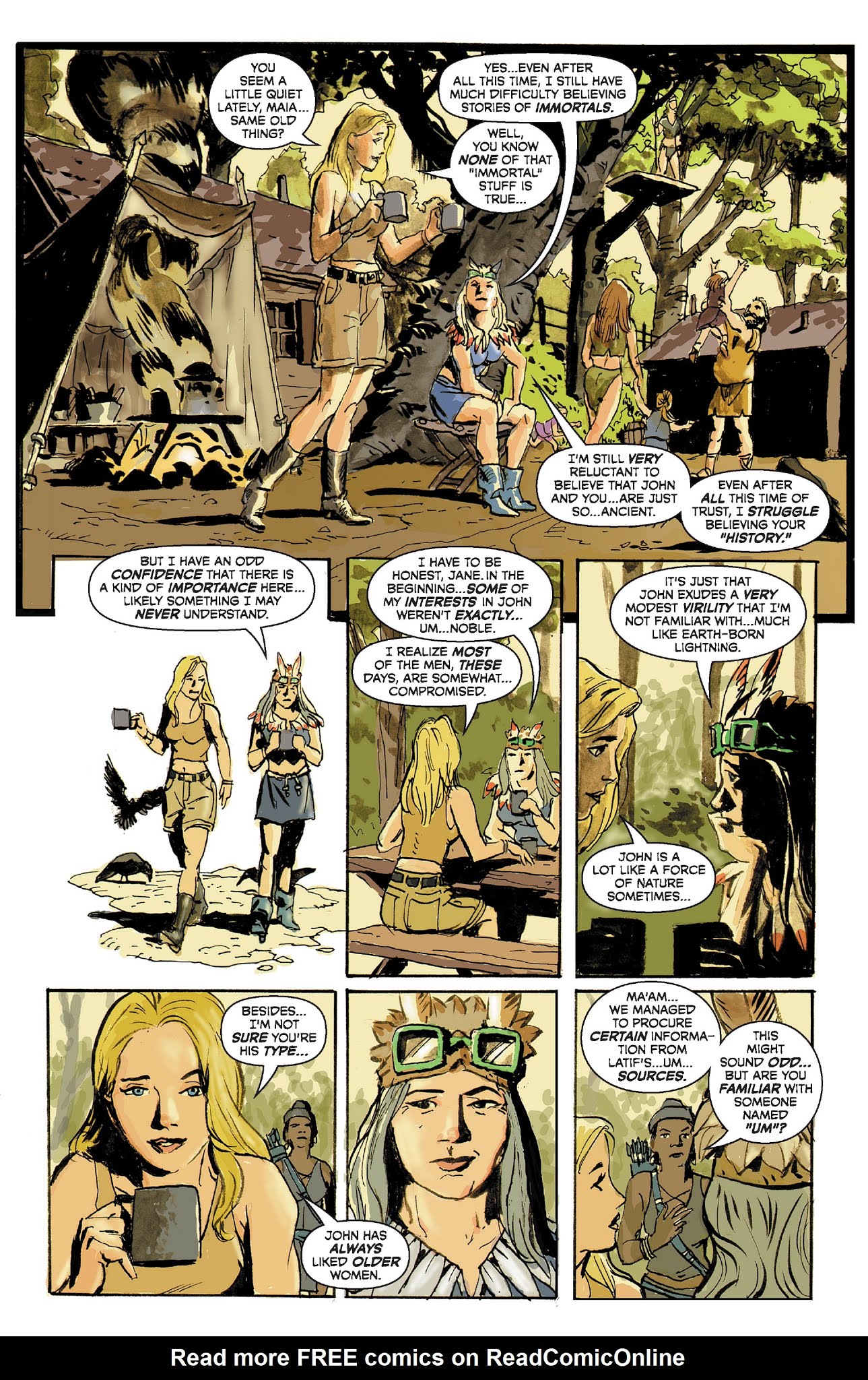 Read online The Once and Future Tarzan comic -  Issue # TPB - 34