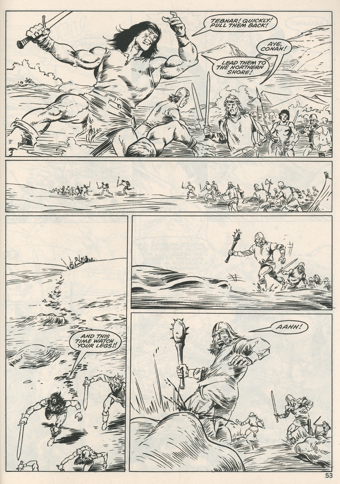 Read online The Savage Sword Of Conan comic -  Issue #115 - 53