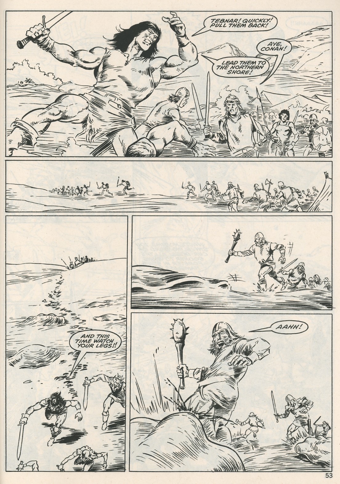 The Savage Sword Of Conan issue 115 - Page 53