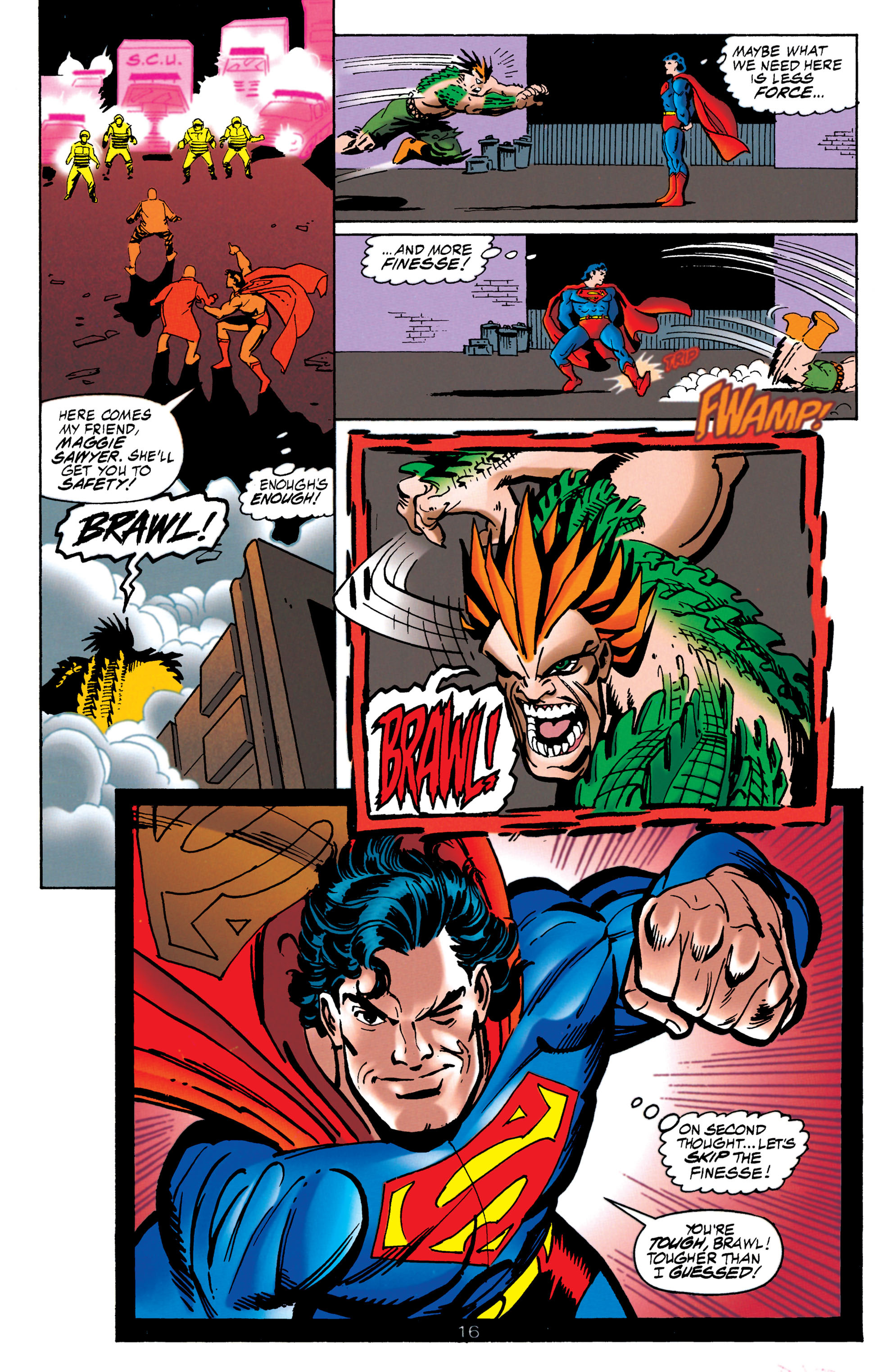 Read online Superman: The Man of Steel (1991) comic -  Issue #53 - 16