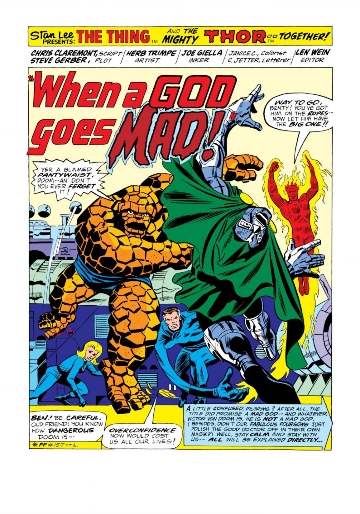 Read online Marvel Masterworks: Marvel Two-In-One comic -  Issue # TPB 1 (Part 3) - 2