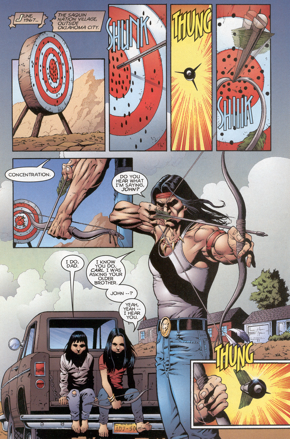 Read online Turok / Timewalker: Seventh Sabbath comic -  Issue #1 - 14