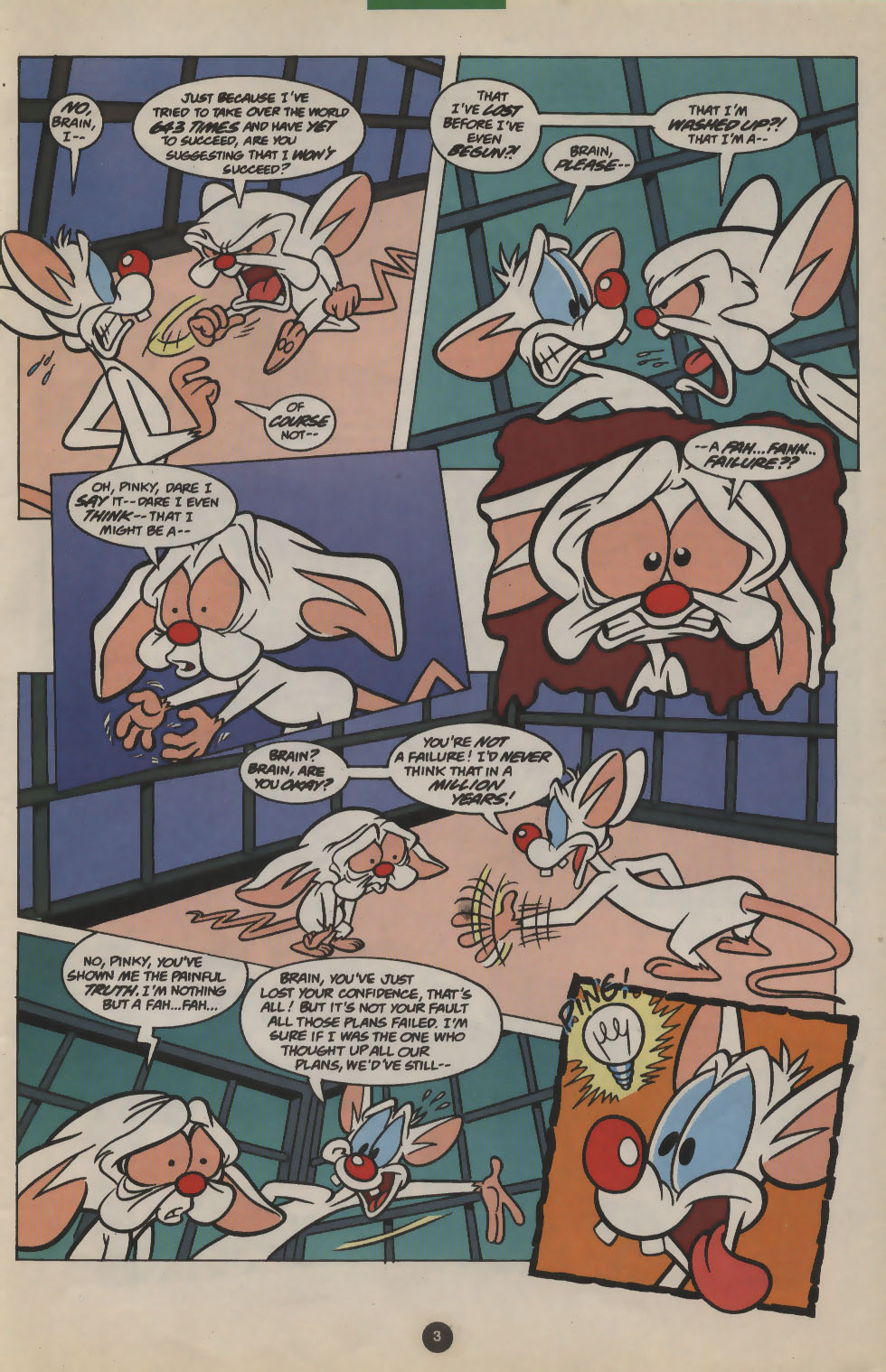 Read online Pinky and The Brain comic -  Issue #4 - 4