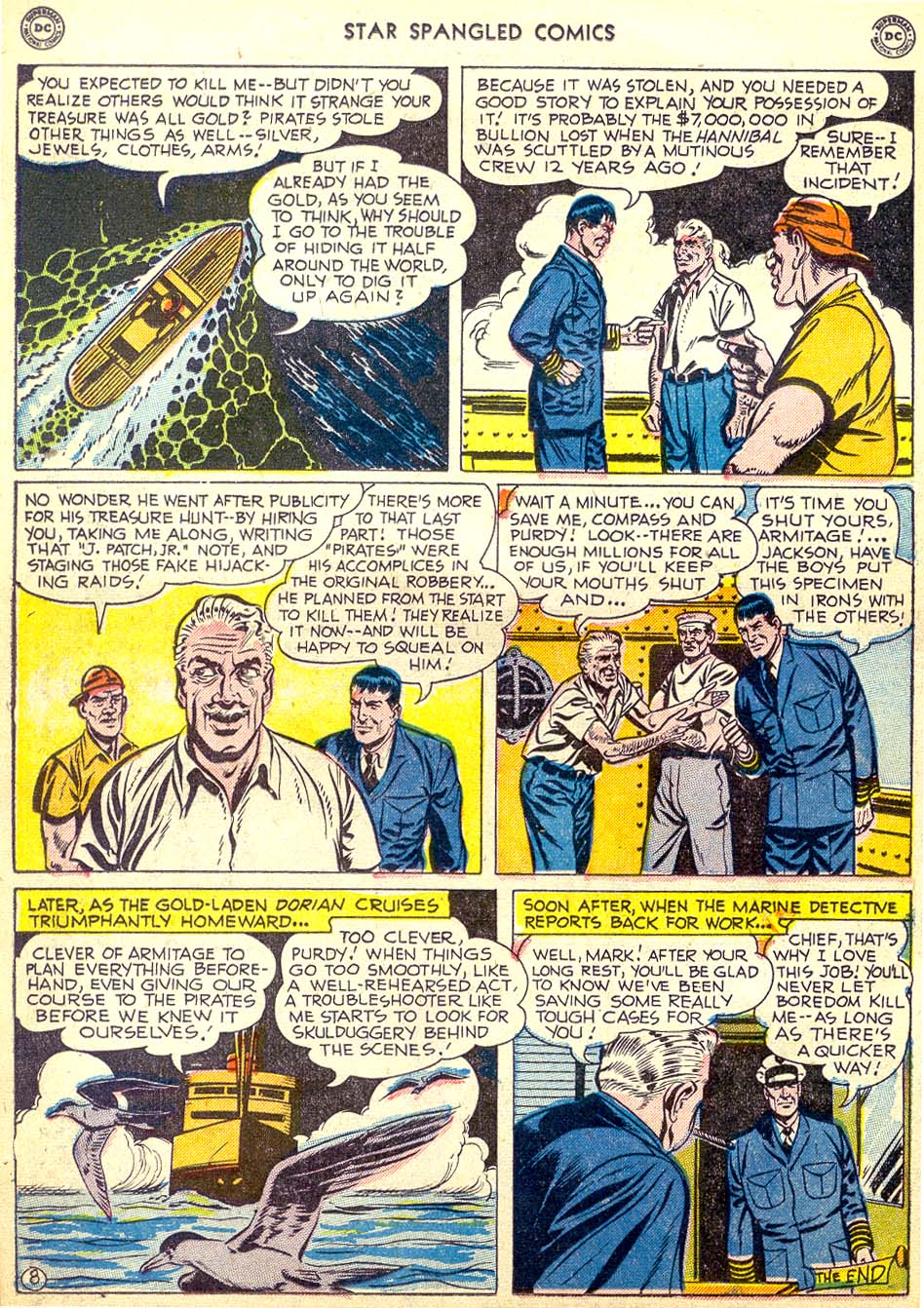 Read online Star Spangled Comics comic -  Issue #113 - 32