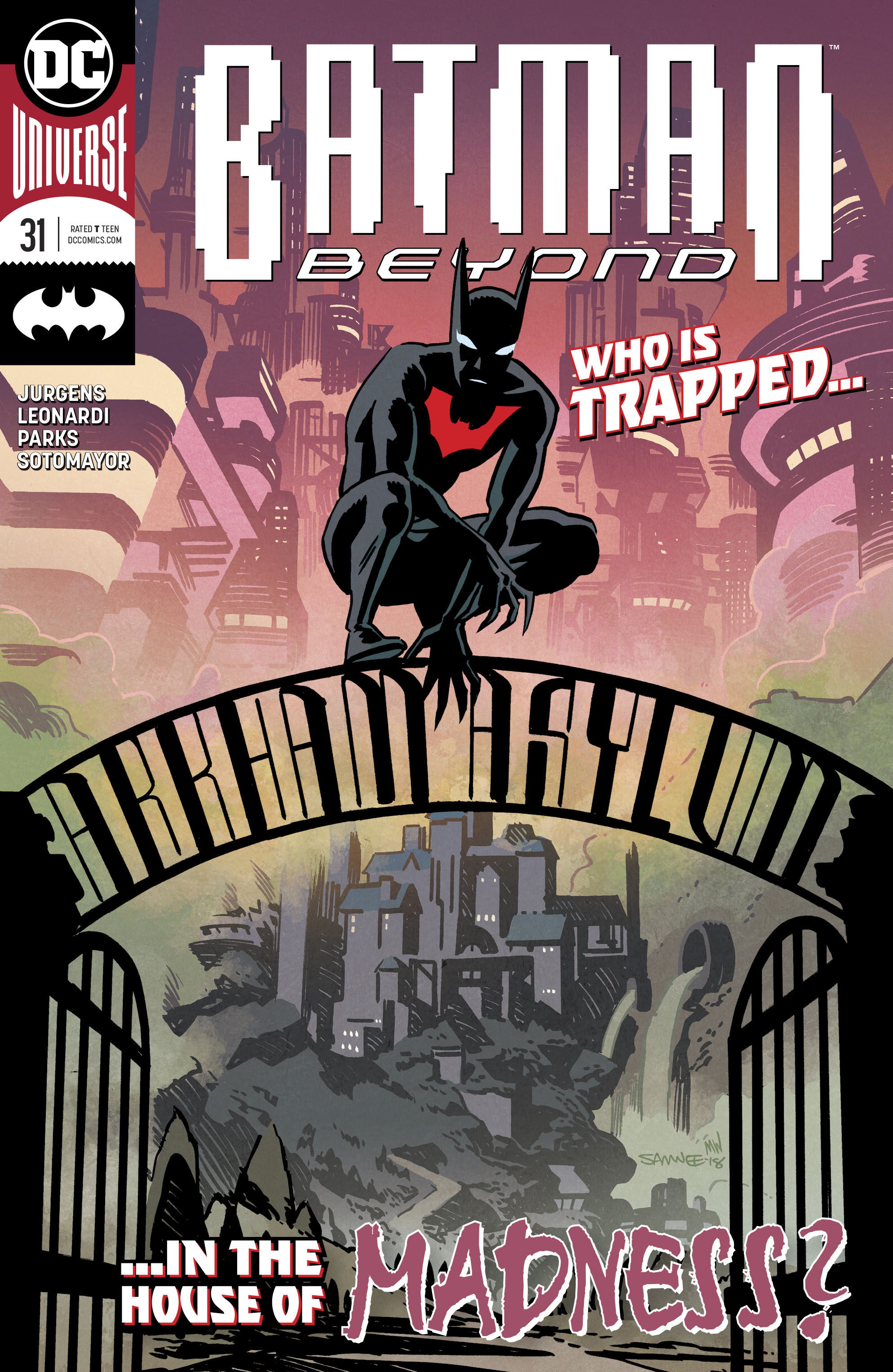 Read online Batman Beyond (2016) comic -  Issue #31 - 1