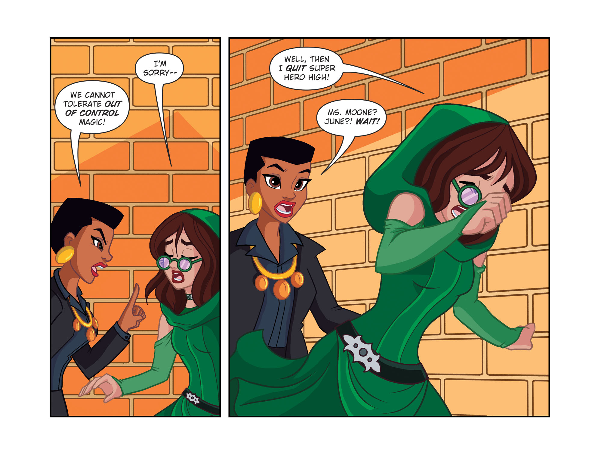 Read online DC Super Hero Girls: Out of the Bottle comic -  Issue #6 - 21