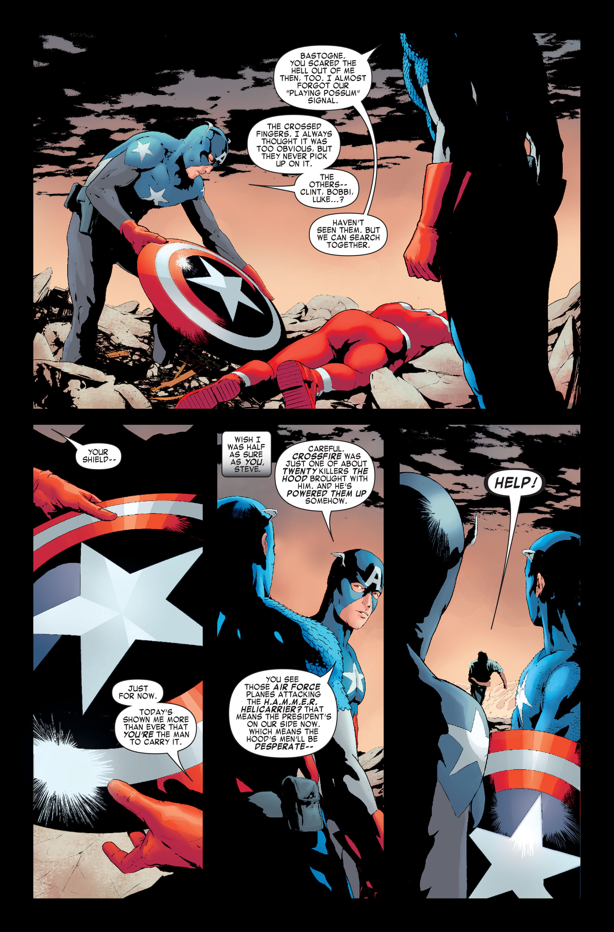 Read online Siege: Captain America comic -  Issue # Full - 10
