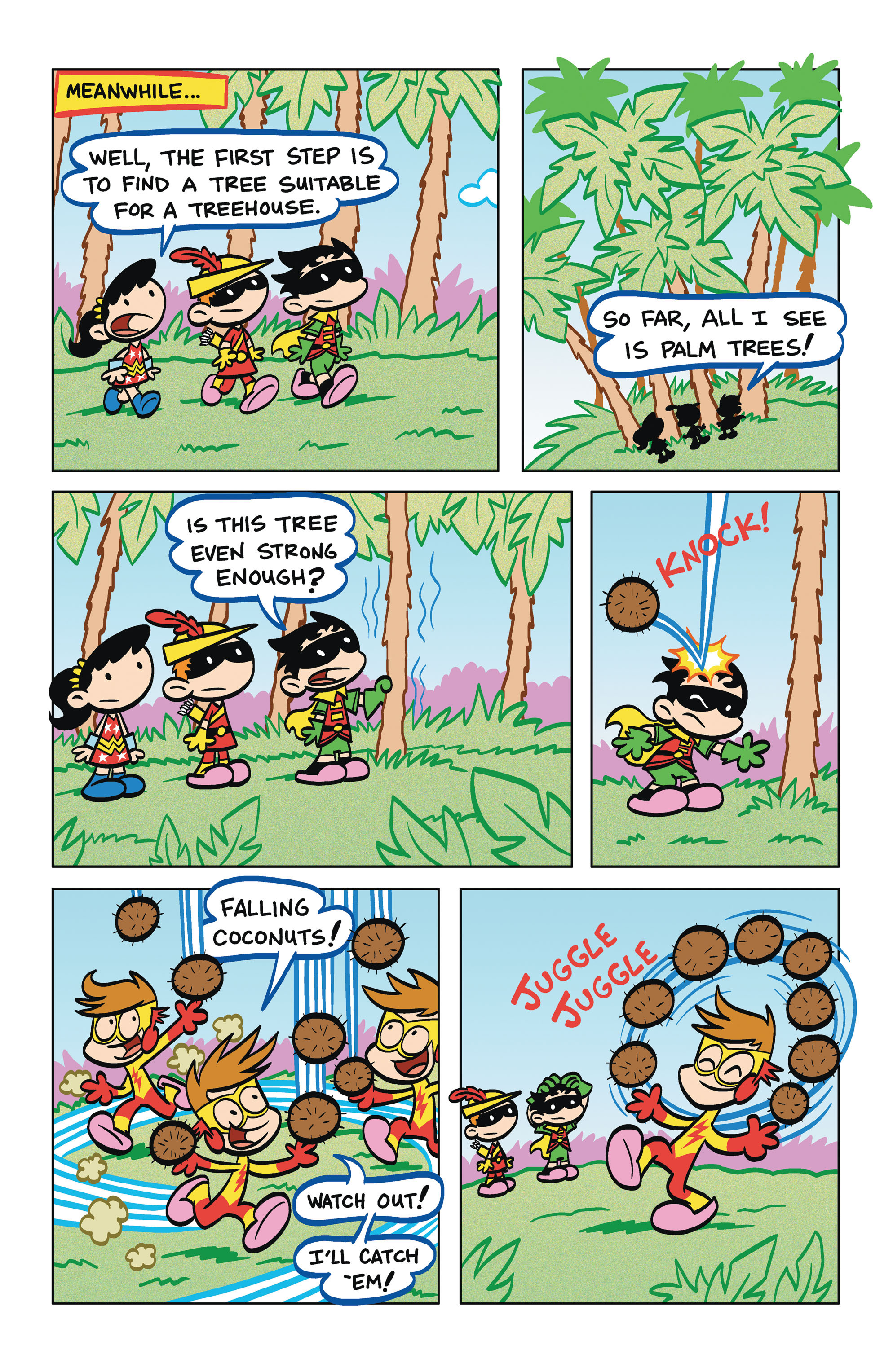 Read online Tiny Titans: Return To the Treehouse comic -  Issue #5 - 6