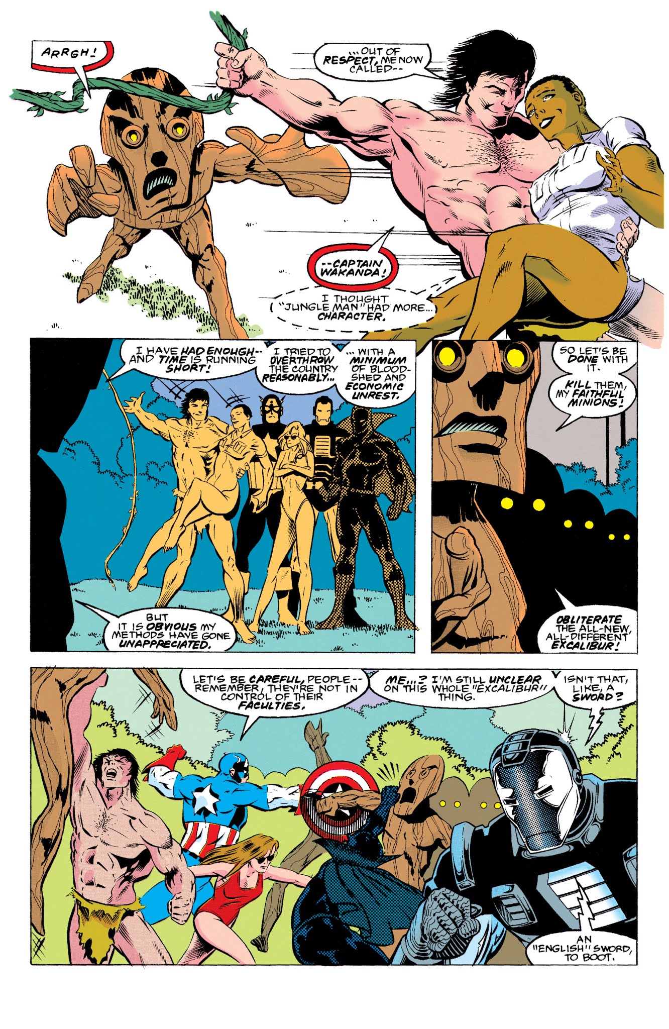 Read online Excalibur Visionaries: Alan Davis comic -  Issue # TPB 3 (Part 1) - 41