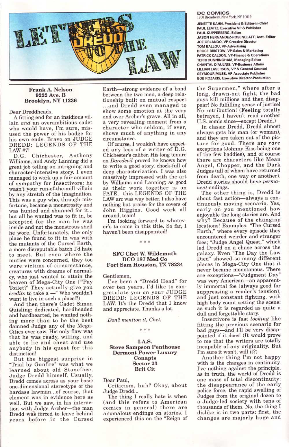 Read online Judge Dredd: Legends of the Law comic -  Issue #10 - 23