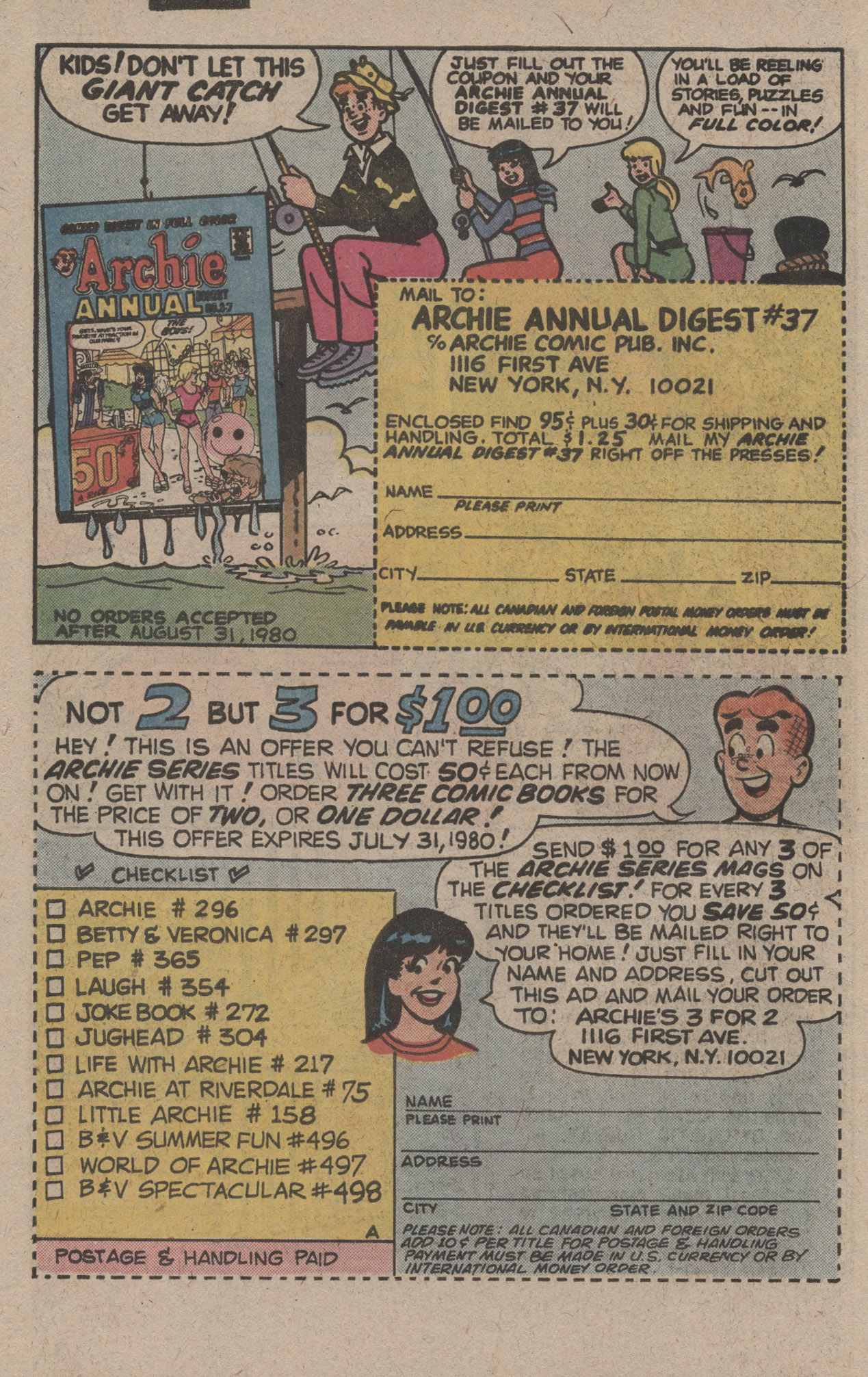 Read online Reggie and Me (1966) comic -  Issue #125 - 34