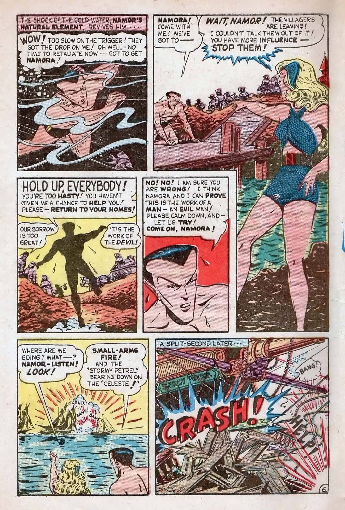 Read online Sub-Mariner Comics comic -  Issue #27 - 8