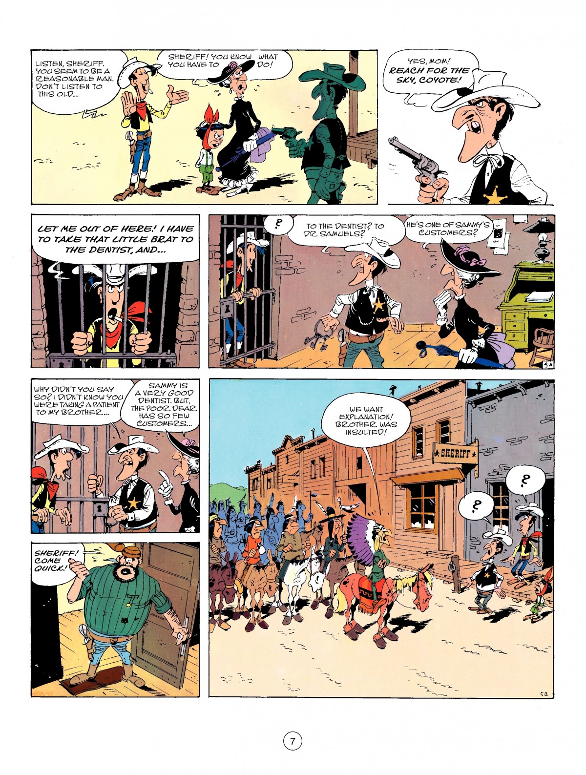 Read online A Lucky Luke Adventure comic -  Issue #50 - 7