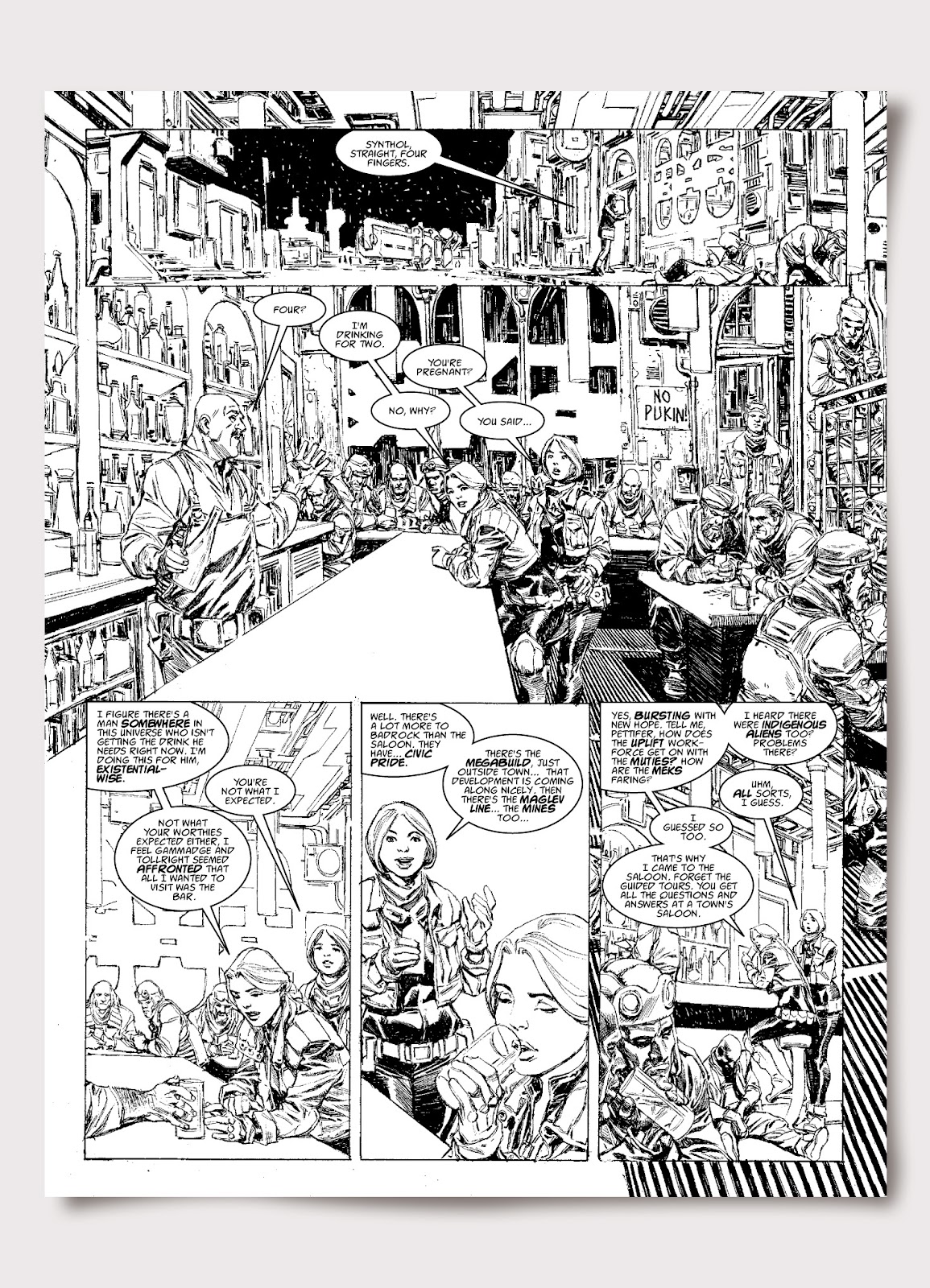 2000 AD Script Book issue TPB (Part 2) - Page 62
