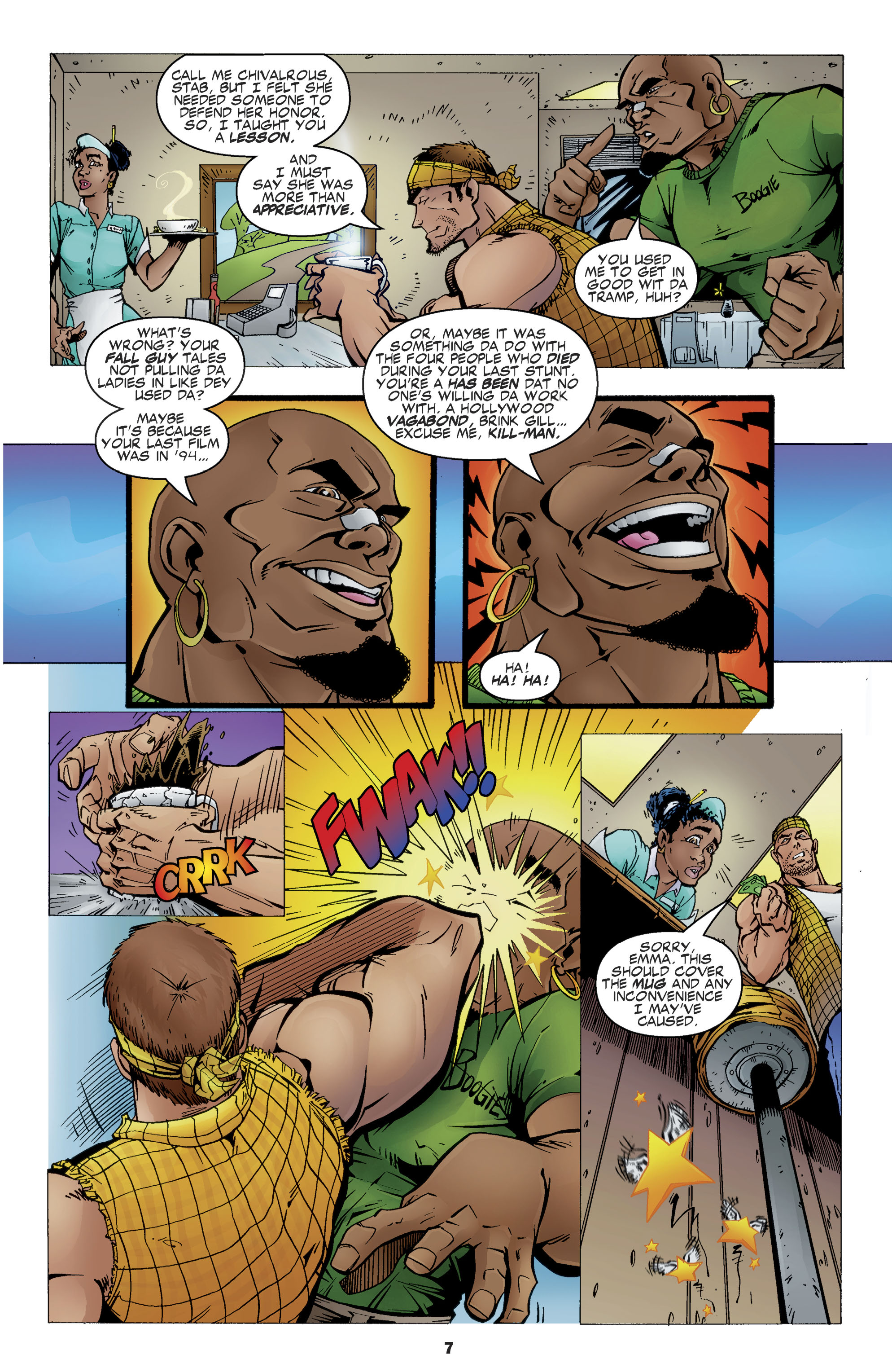 Read online Backlash comic -  Issue #23 - 9